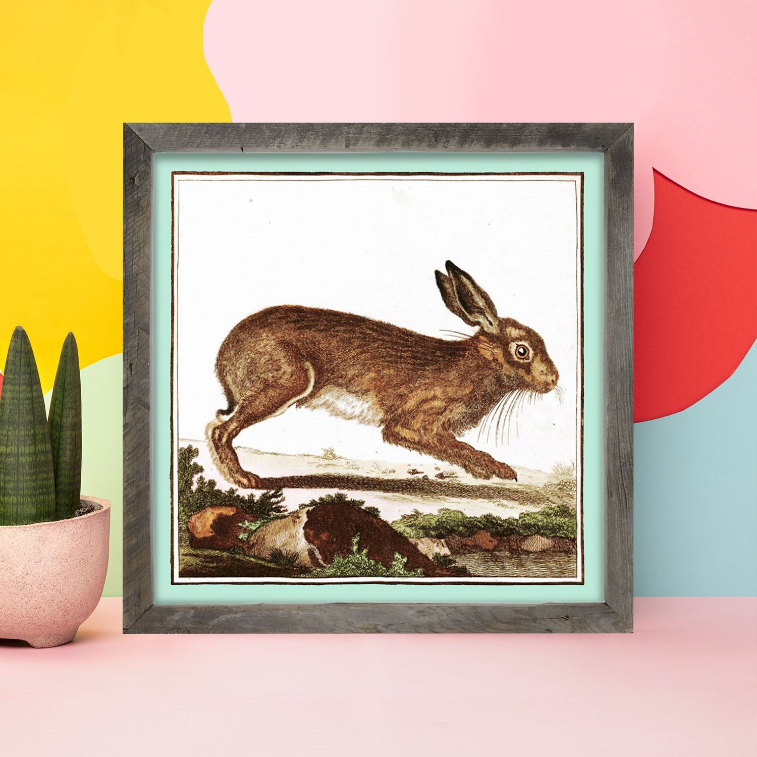 Vintage Brown Bunny