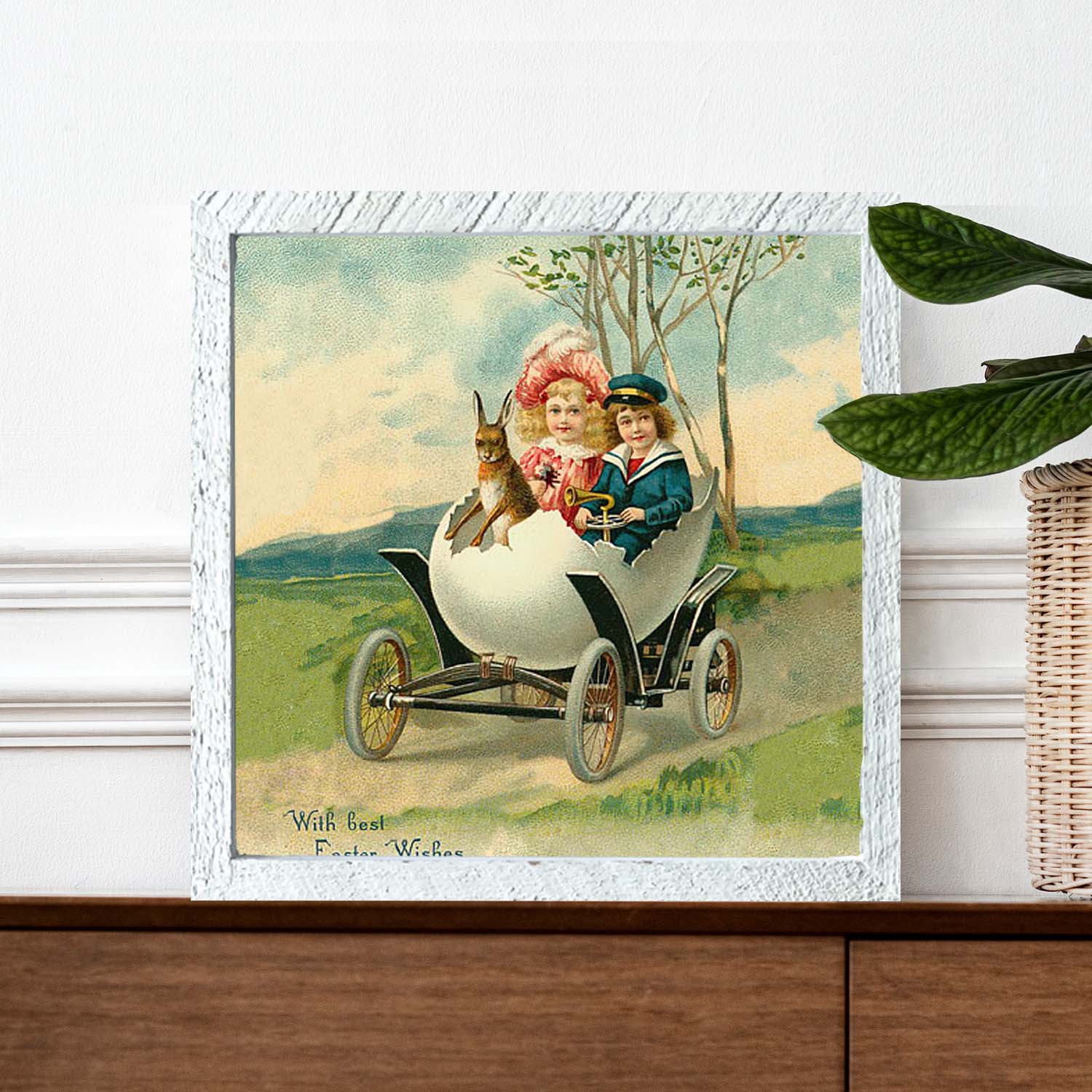 Couple in an Egg Car