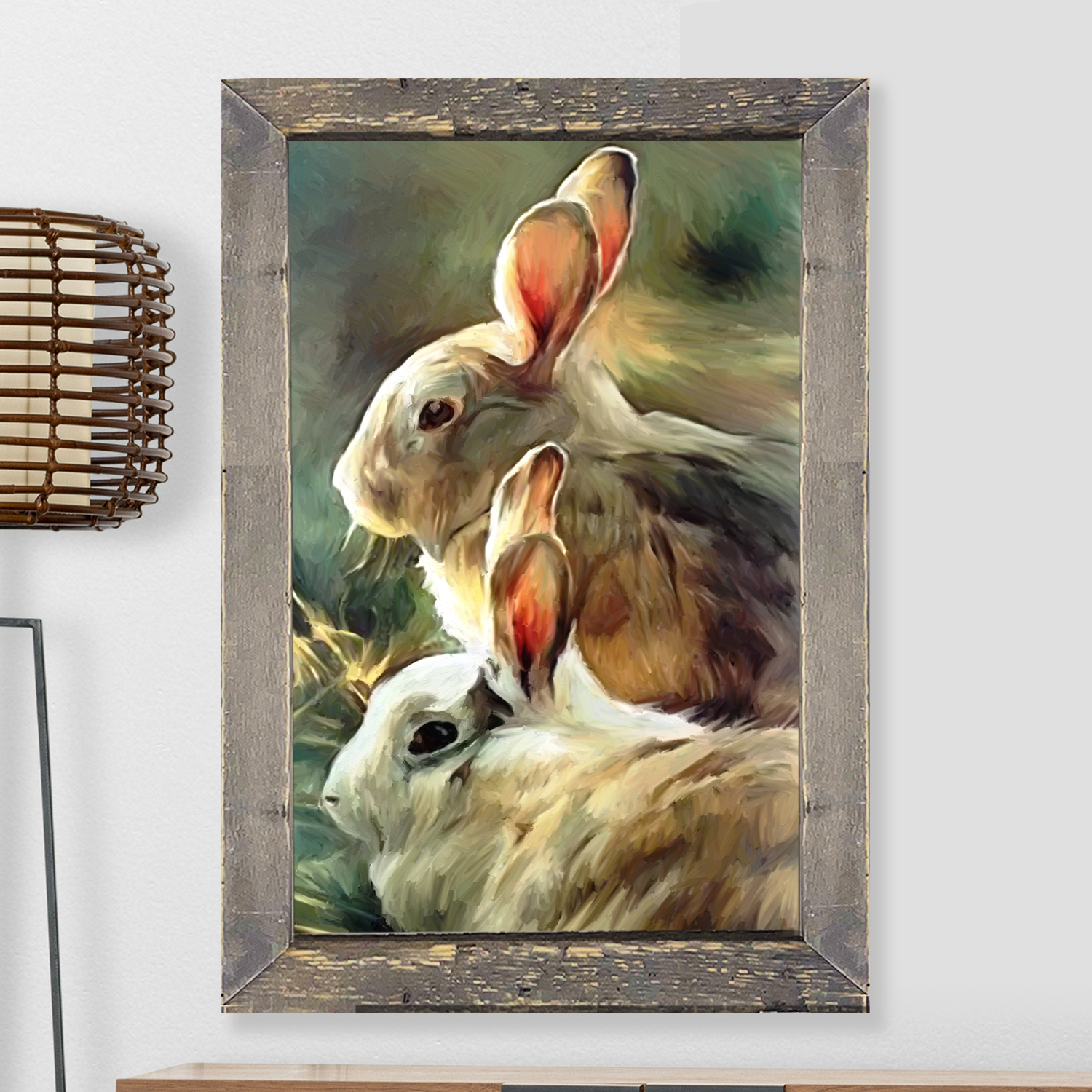 Sunlit Bunnies