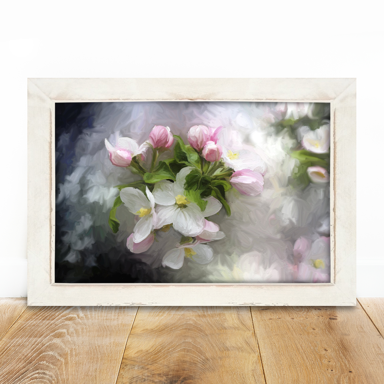 White and Pink Blooms