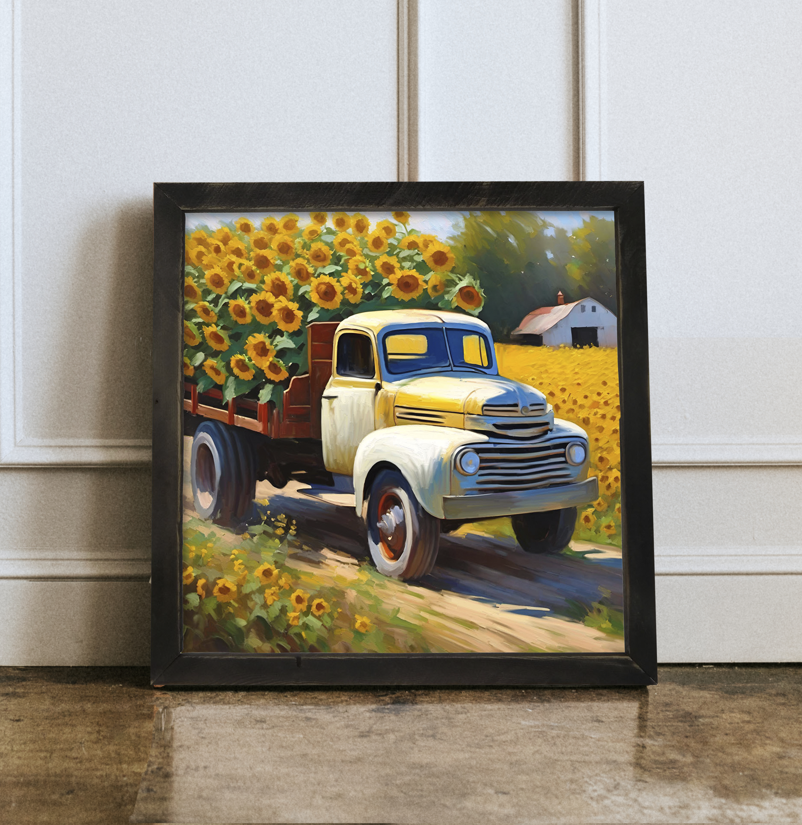 Sunflowers to market