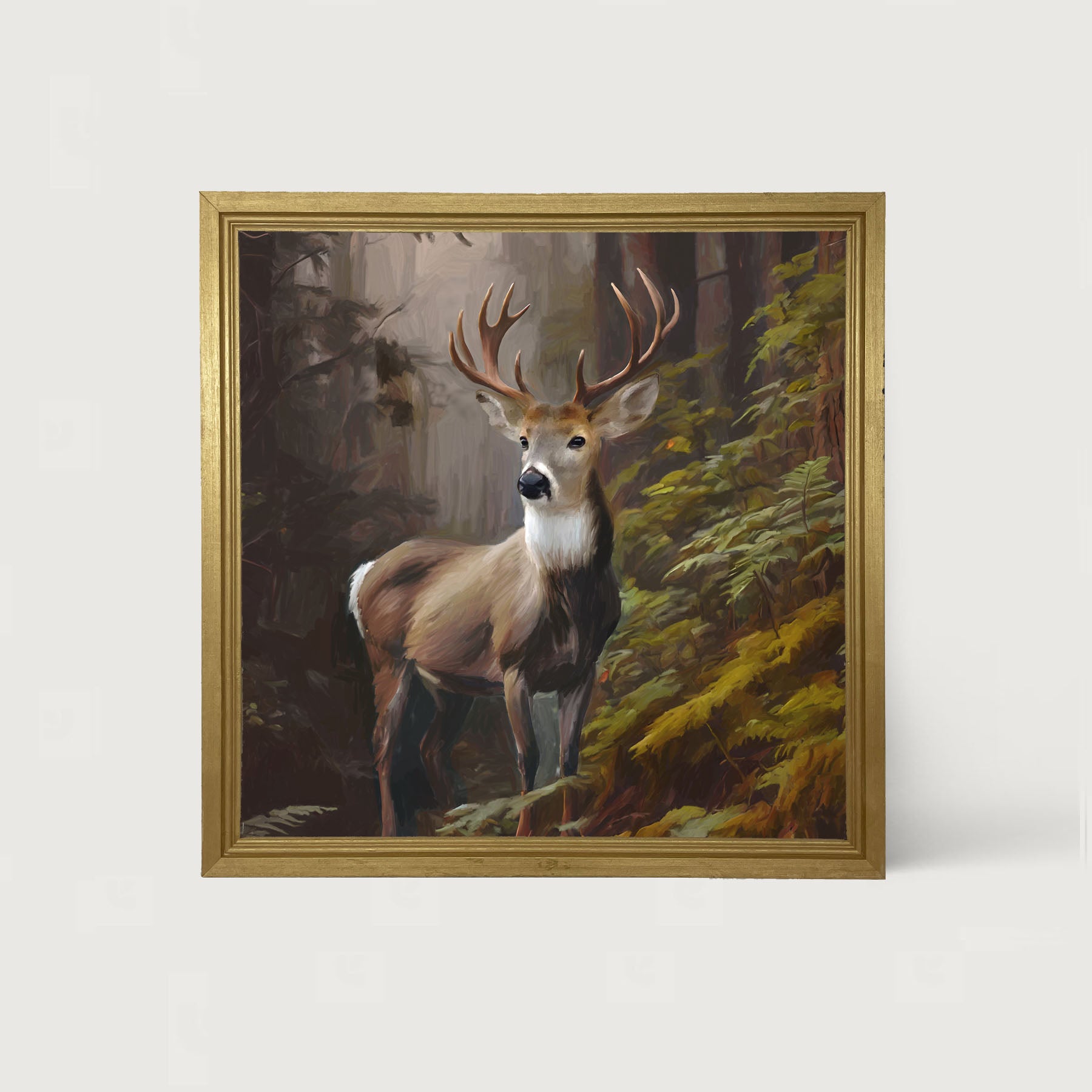 Majestic Buck - Framed Art