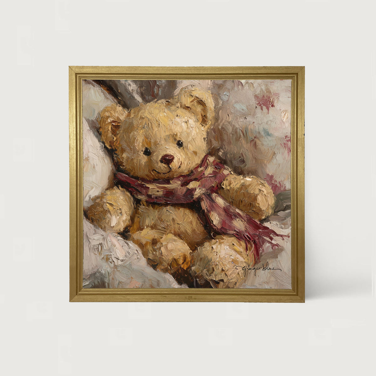 Red Scarf Teddy Bear