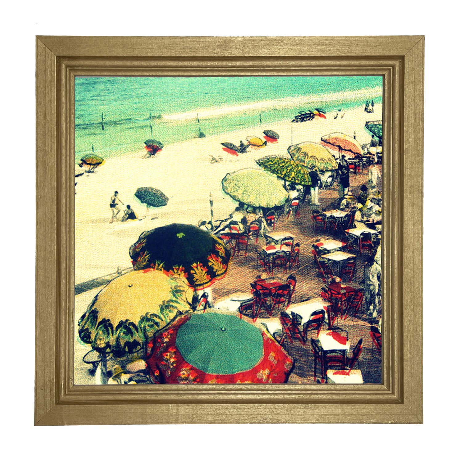 Shoreline Beach - Framed art