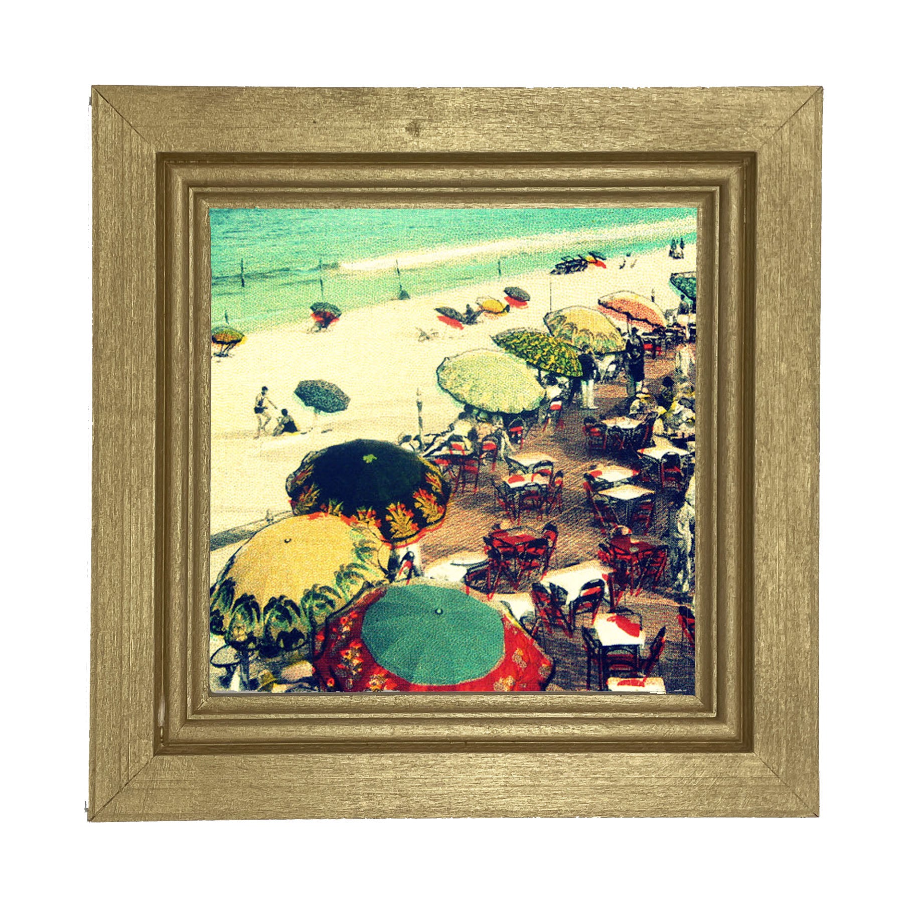 Shoreline Beach - Framed art