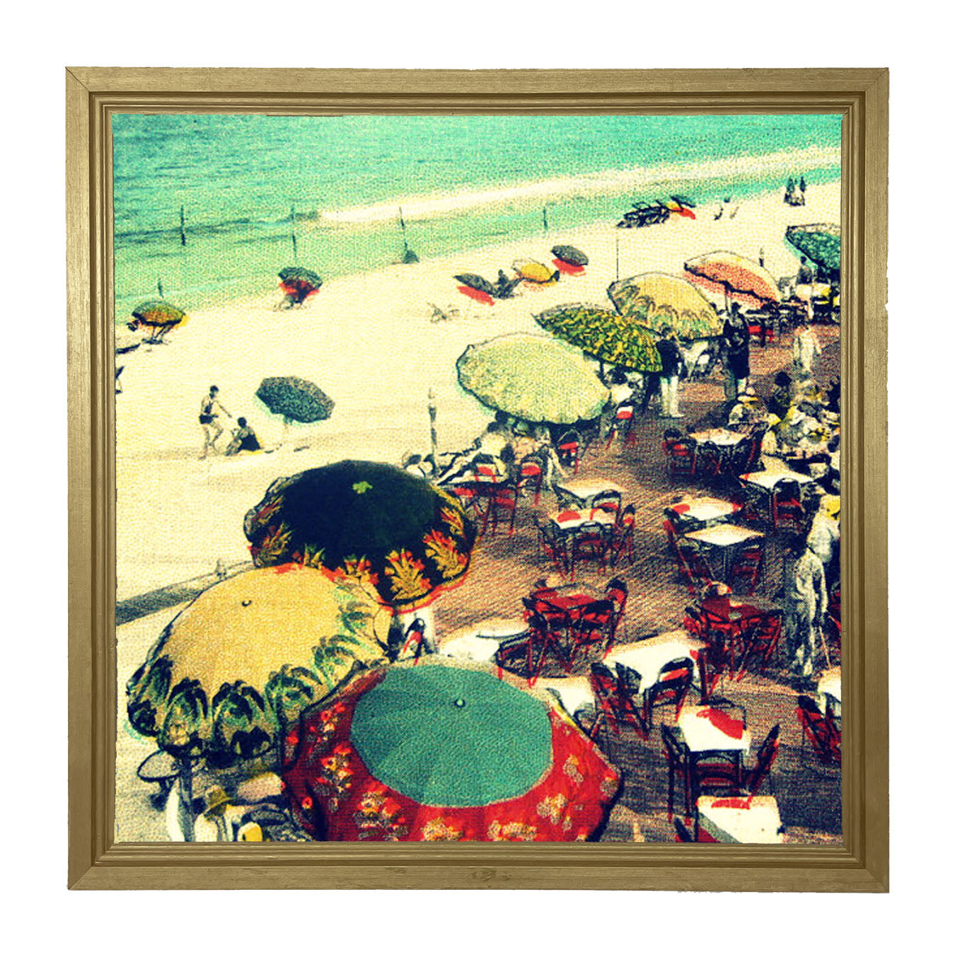 Shoreline Beach - Framed art