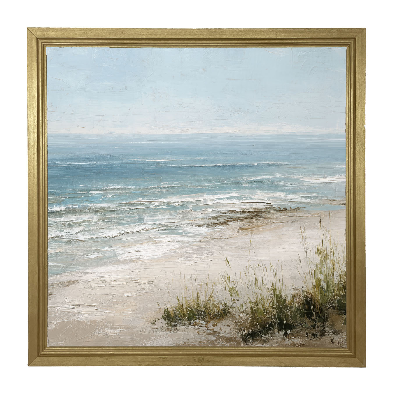 Ocean Island - Beach - Framed Art