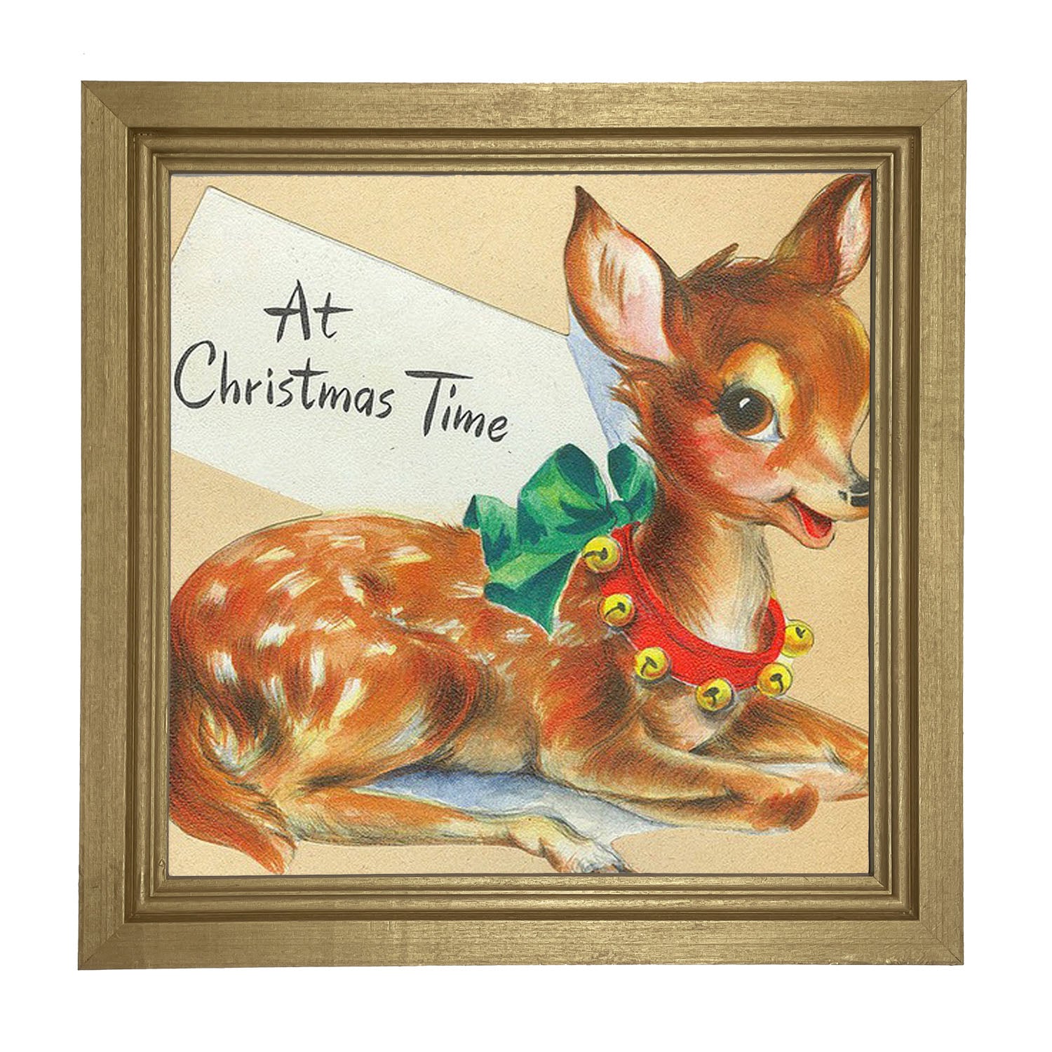 At Christmas time - Framed art