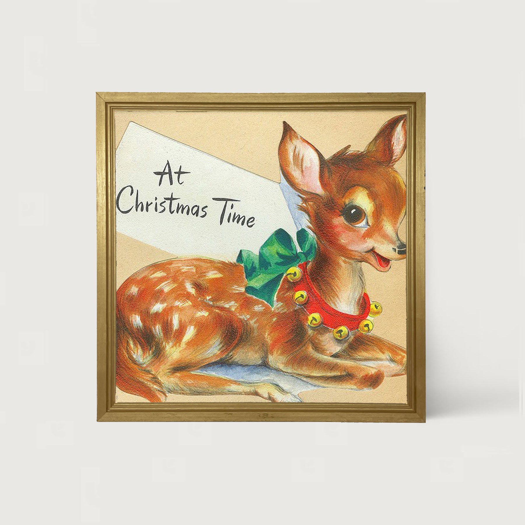 At Christmas time - Framed art