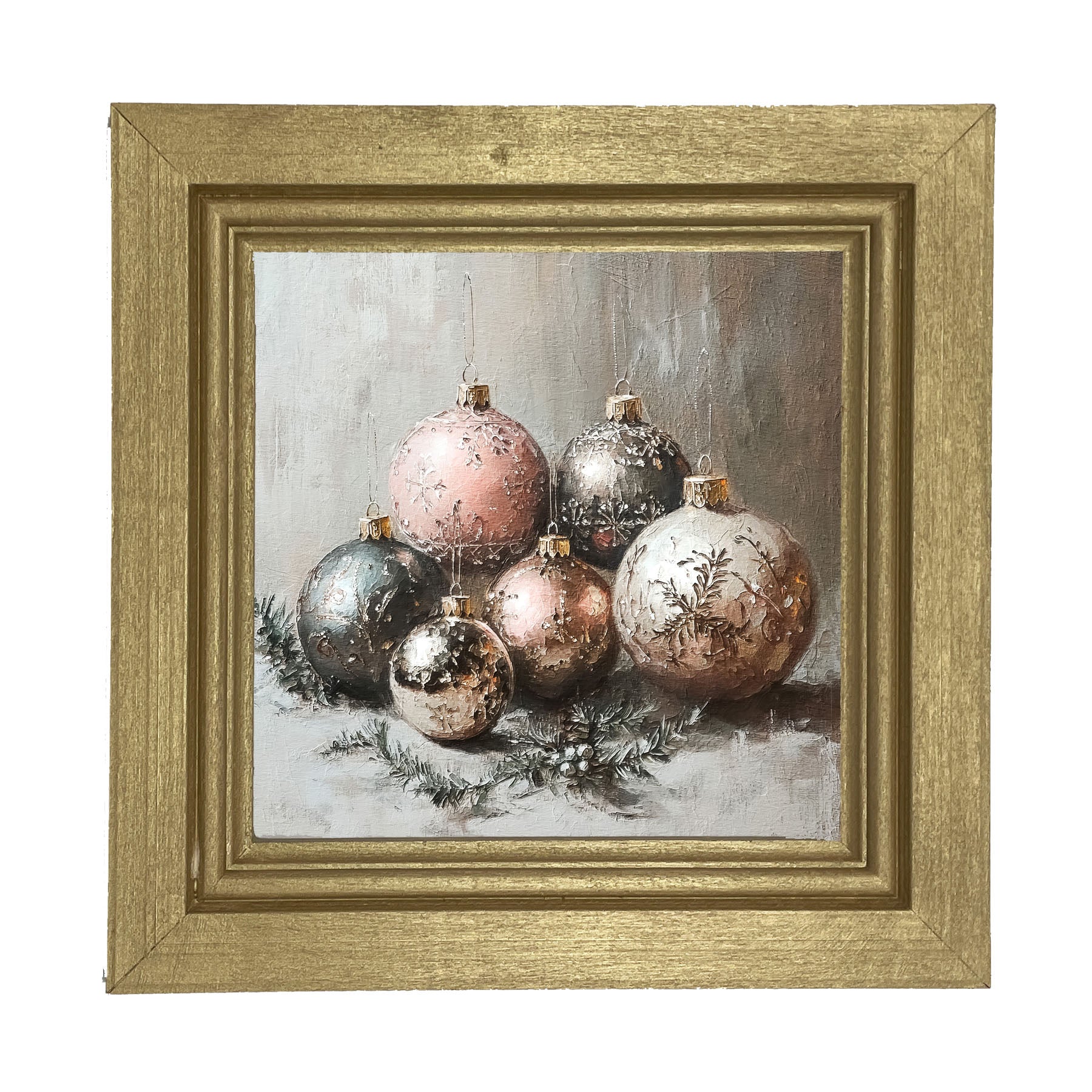 Group of Ornaments - Framed art