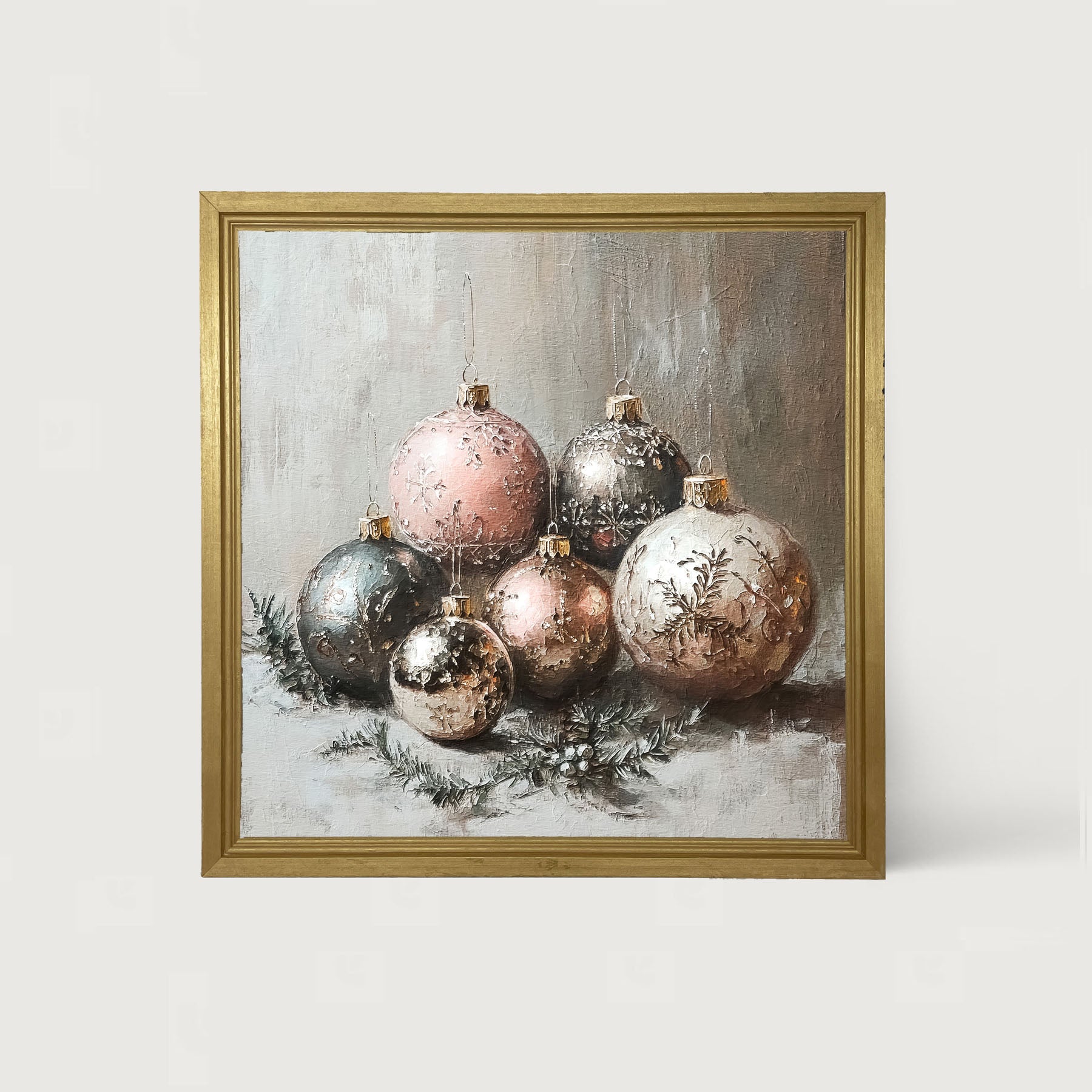 Group of Ornaments - Framed art