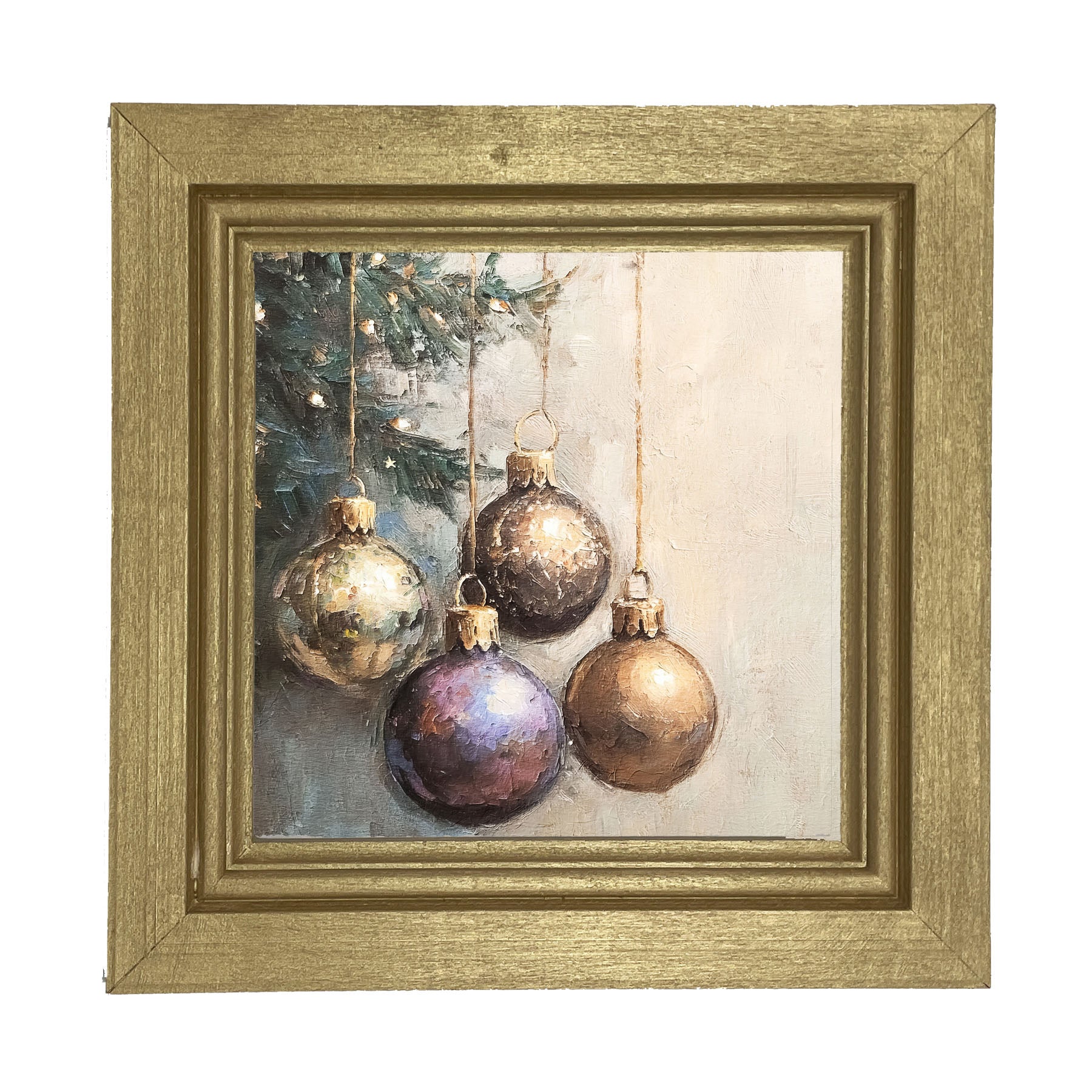 Four Ornaments - Framed art