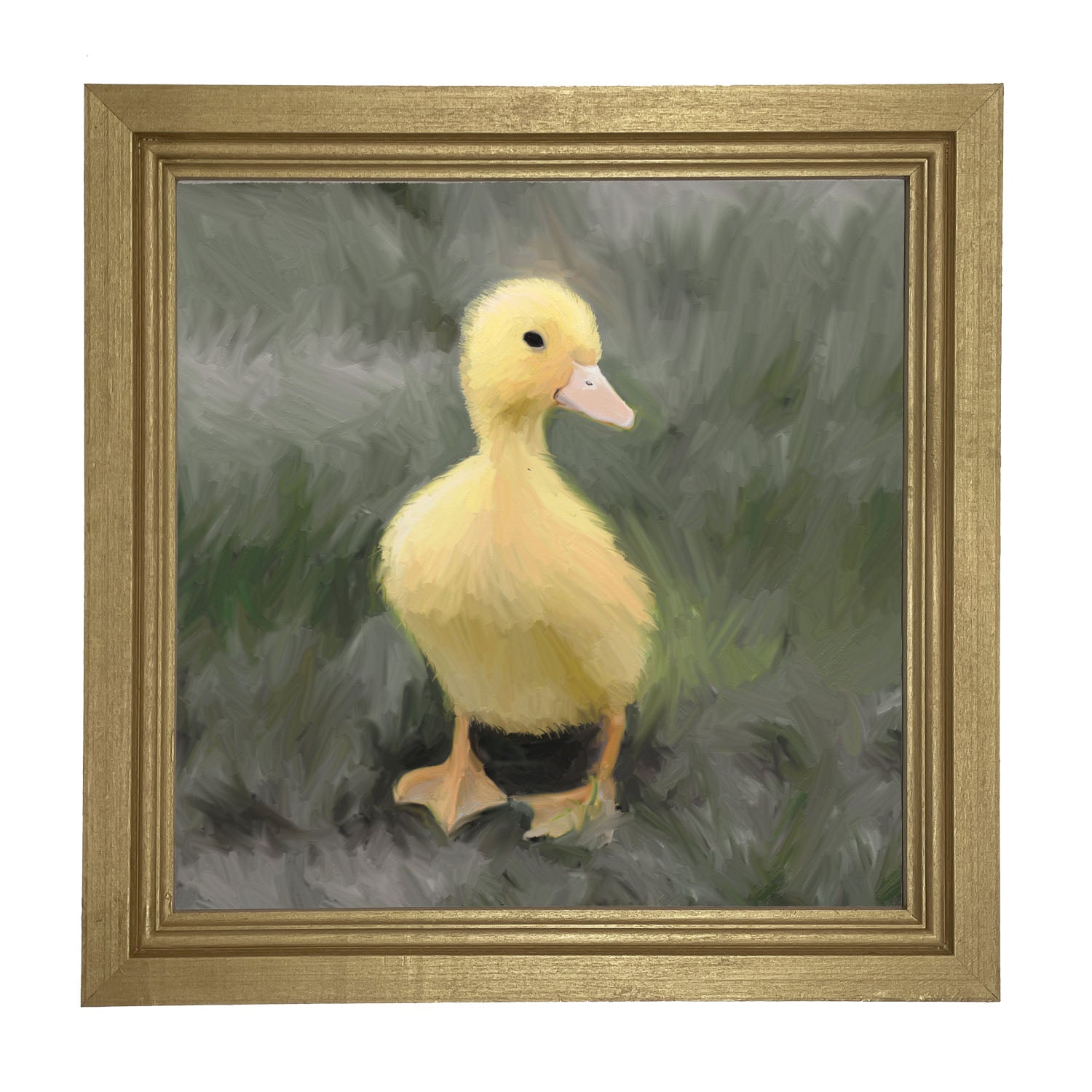 Baby duck - Framed art