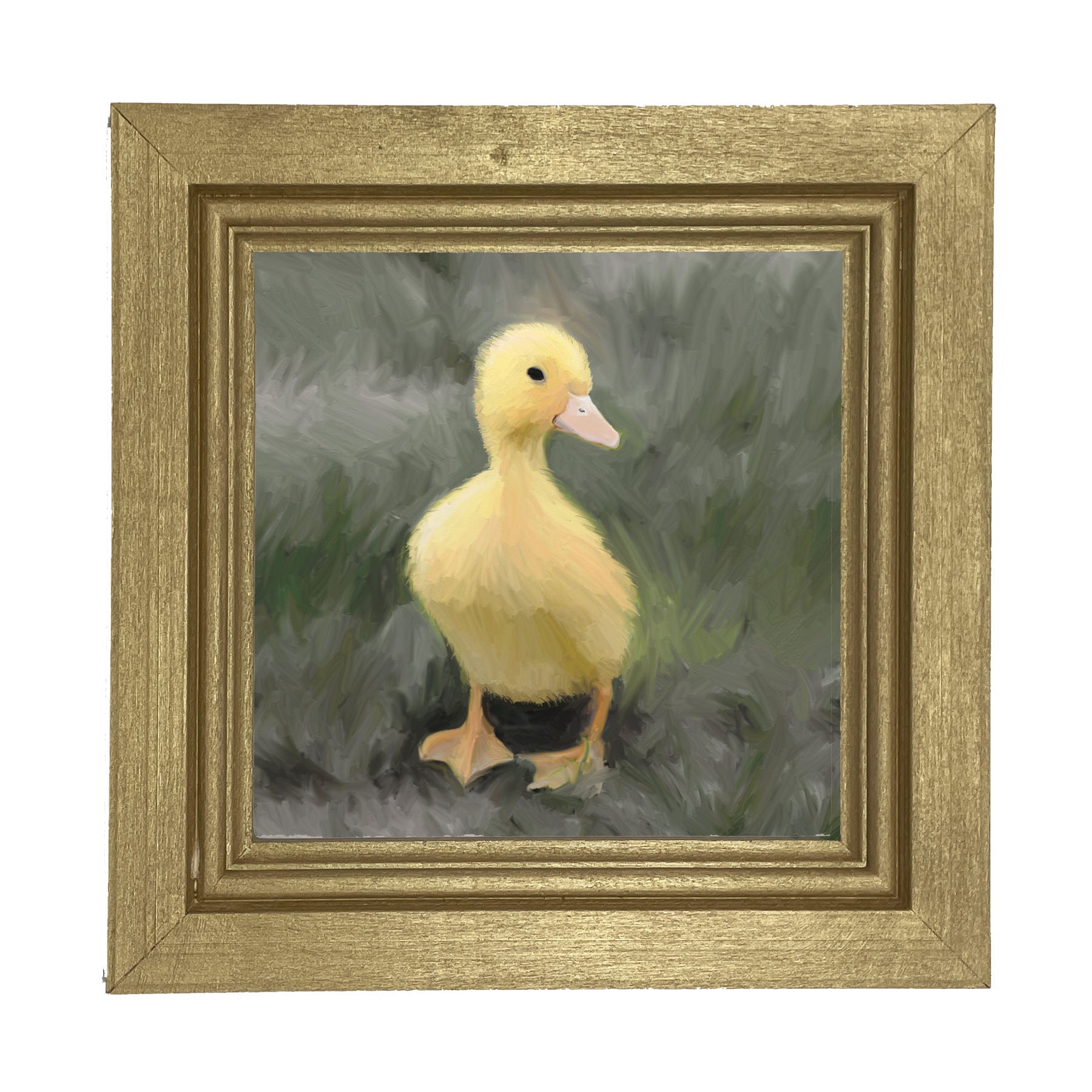 Baby duck - Framed art