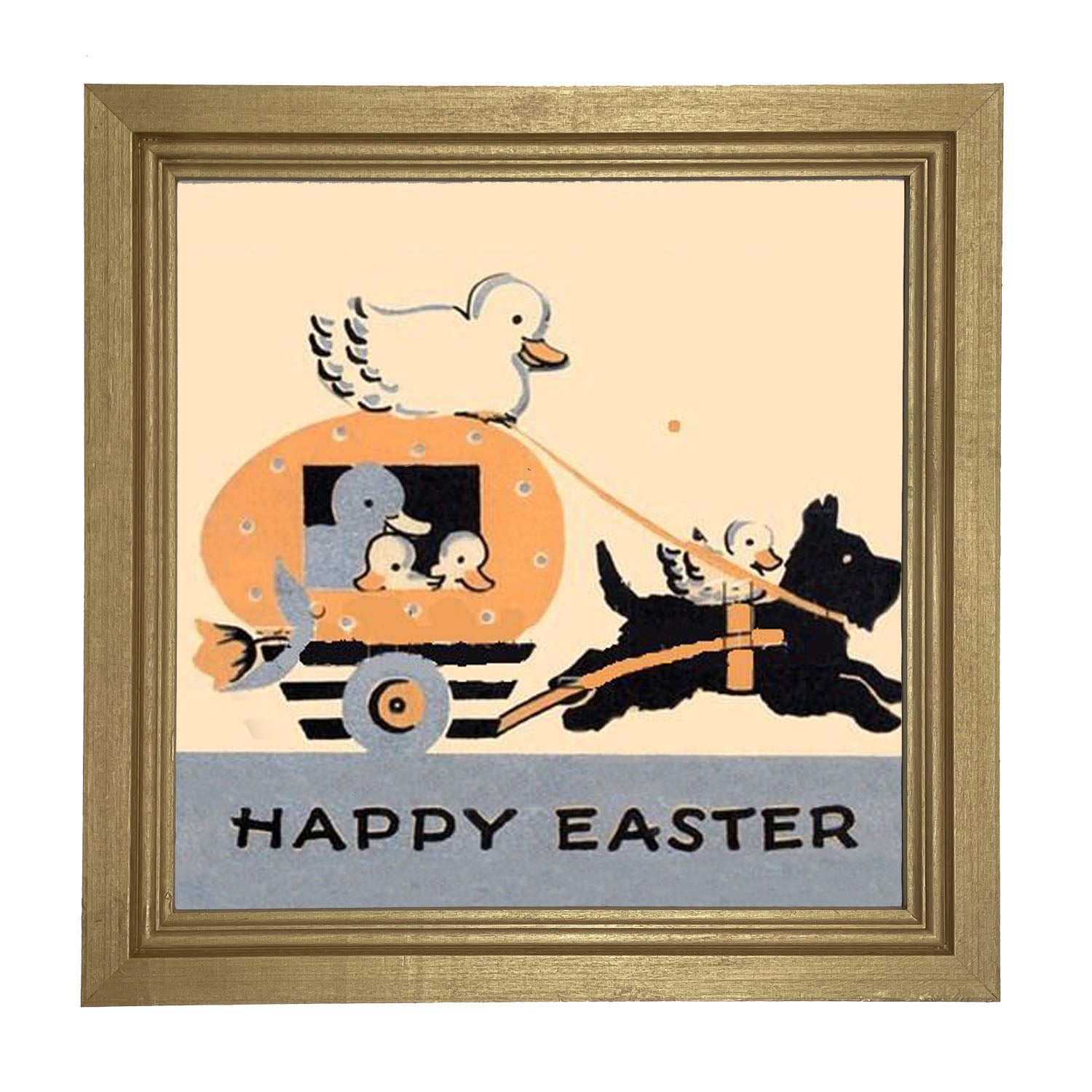 Easter Chariot - Framed art