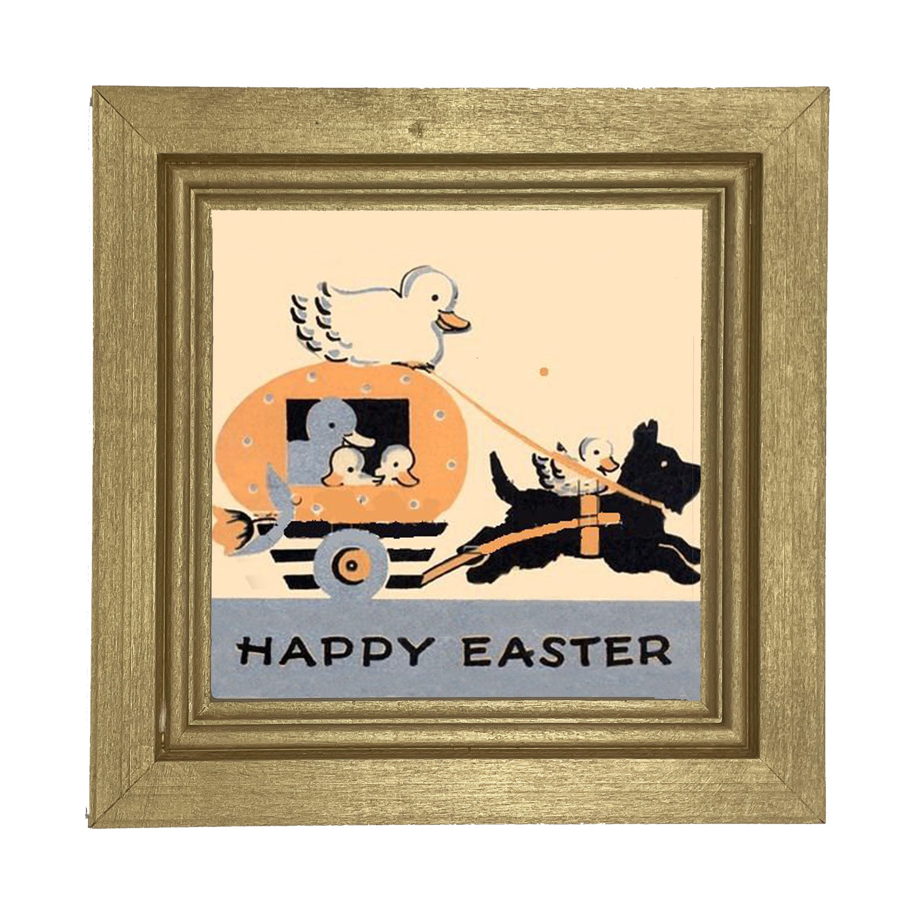 Easter Chariot - Framed art