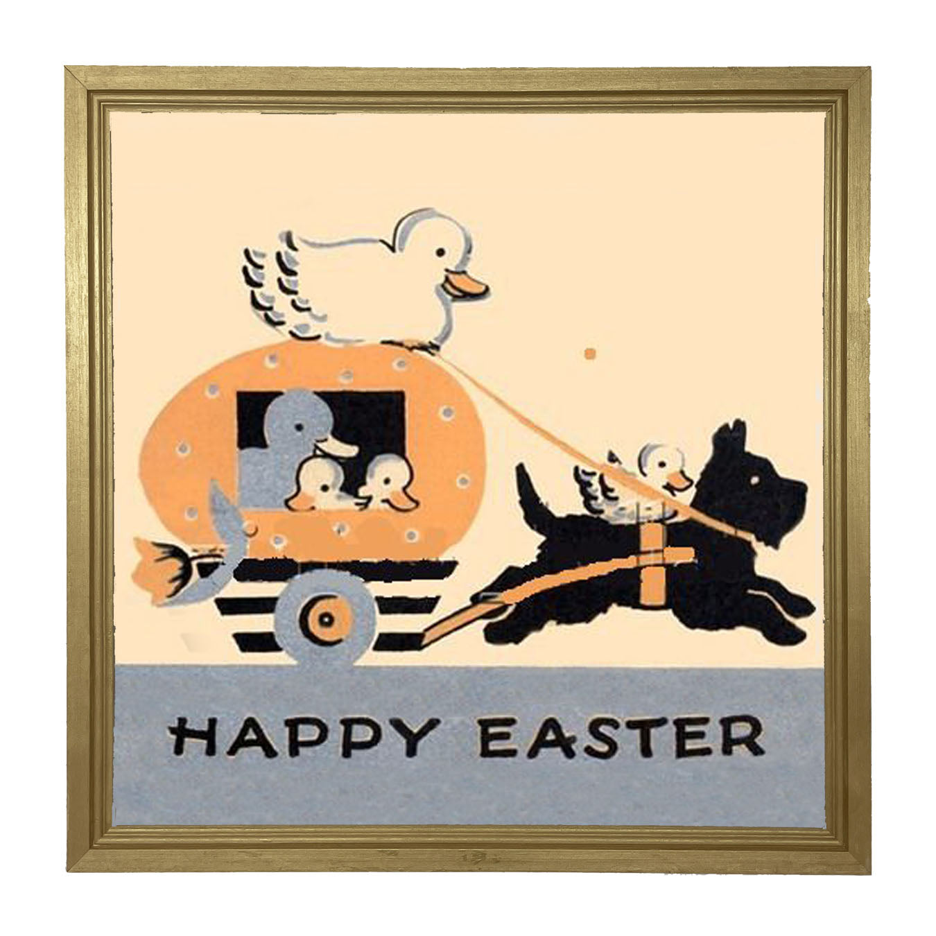 Easter Chariot - Framed art