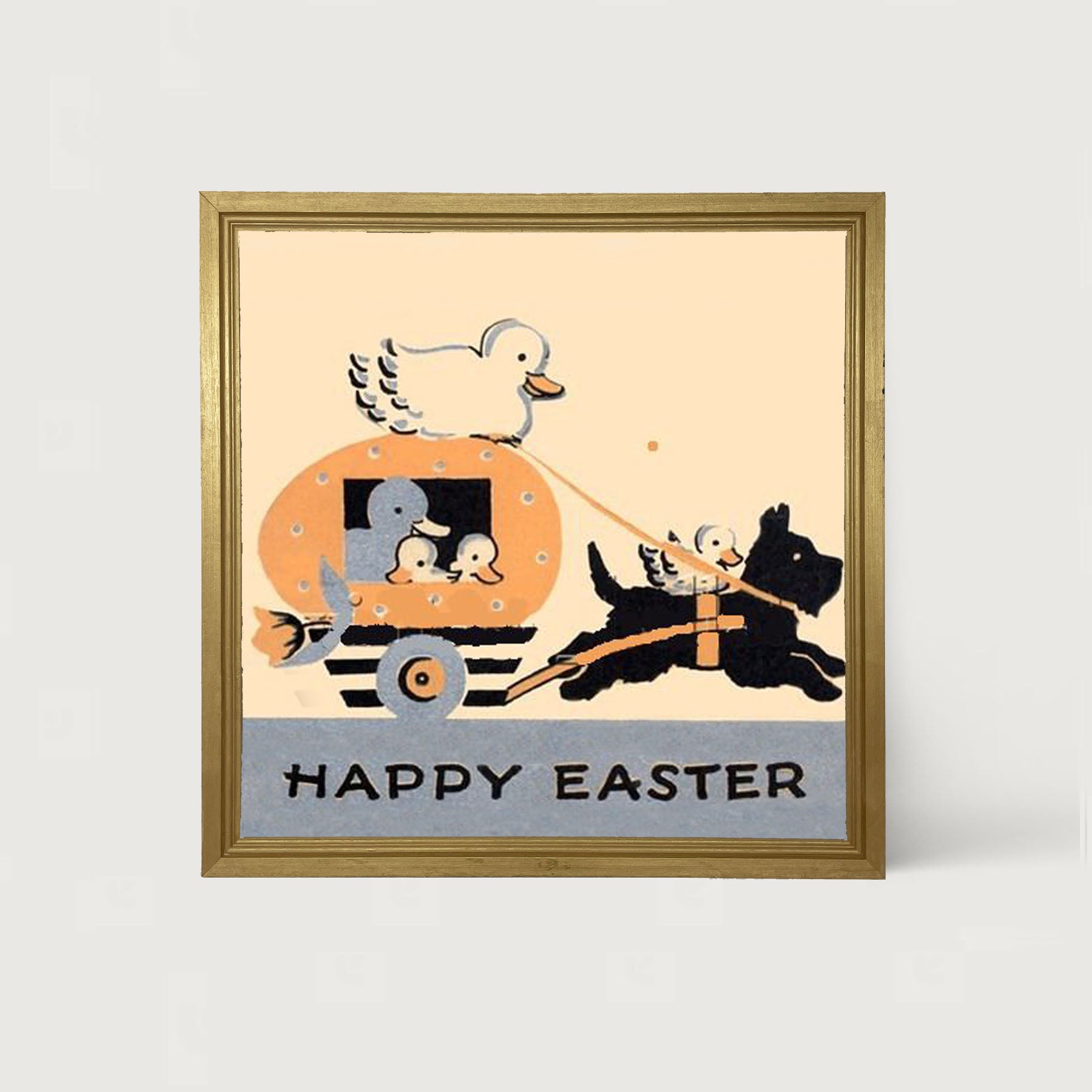 Easter Chariot - Framed art
