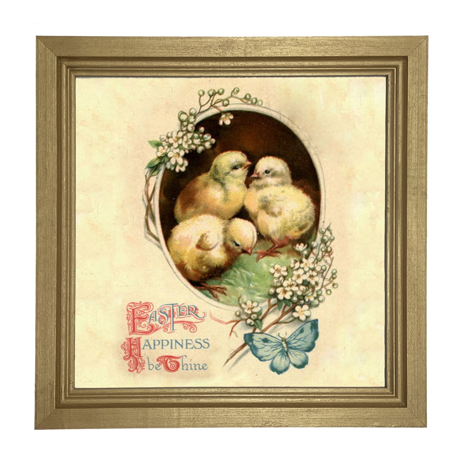 Easter Happiness - Framed art