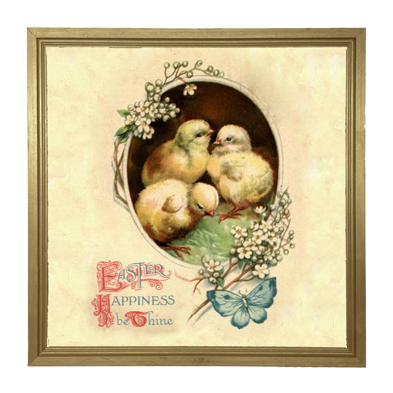 Easter Happiness - Framed art