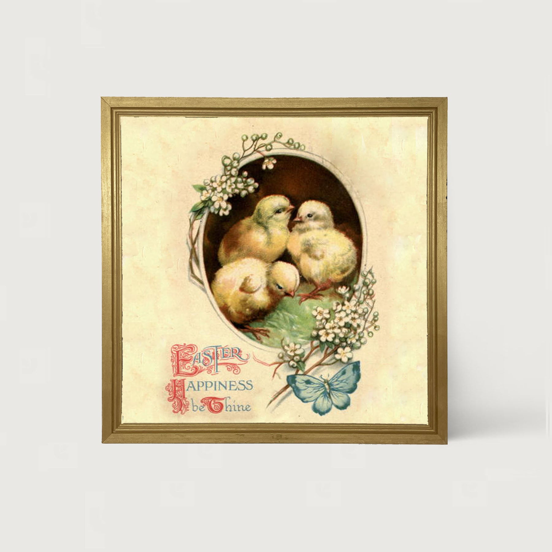Easter Happiness - Framed art