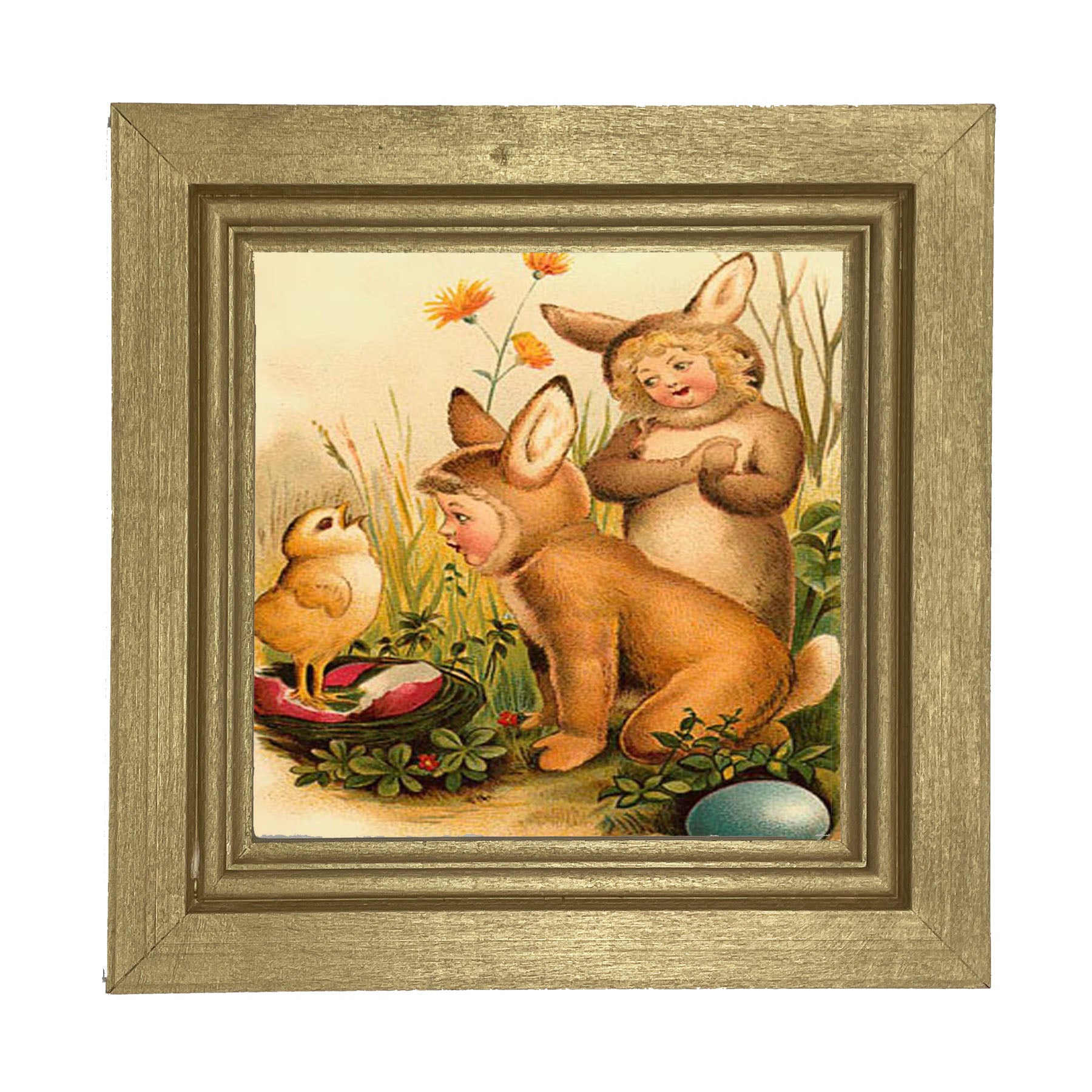 Easter Bunny Suit - Framed art