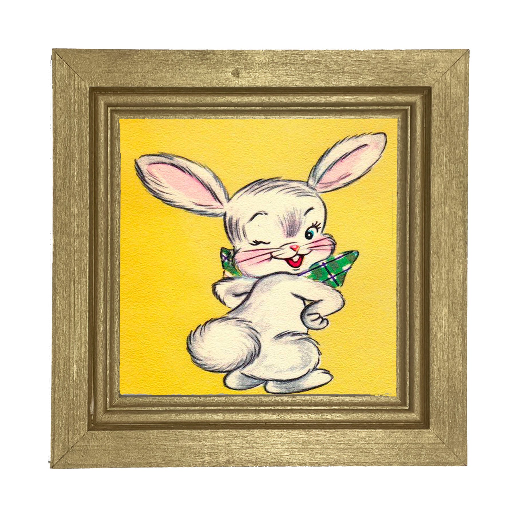 Cotton Tail - Framed art