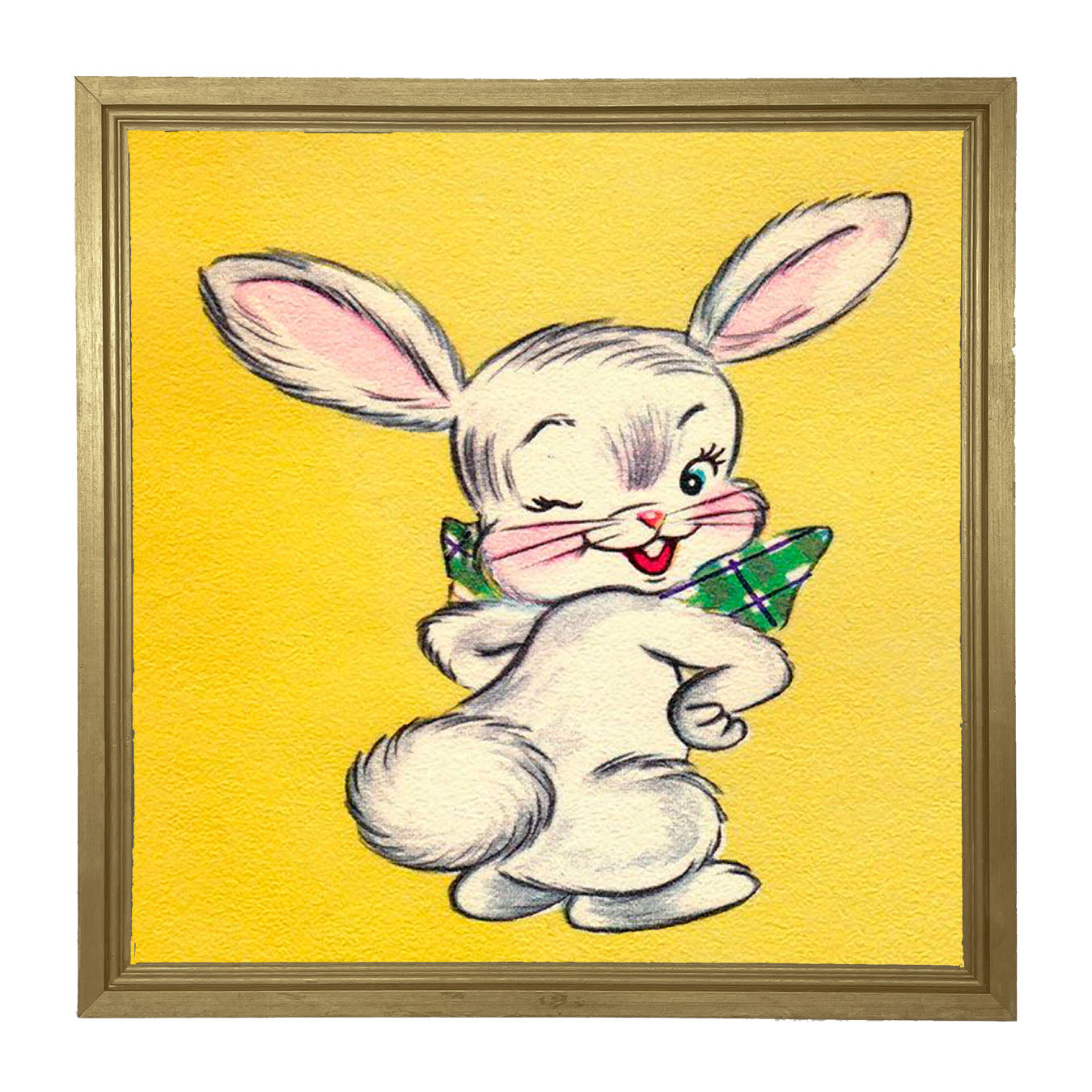 Cotton Tail - Framed art
