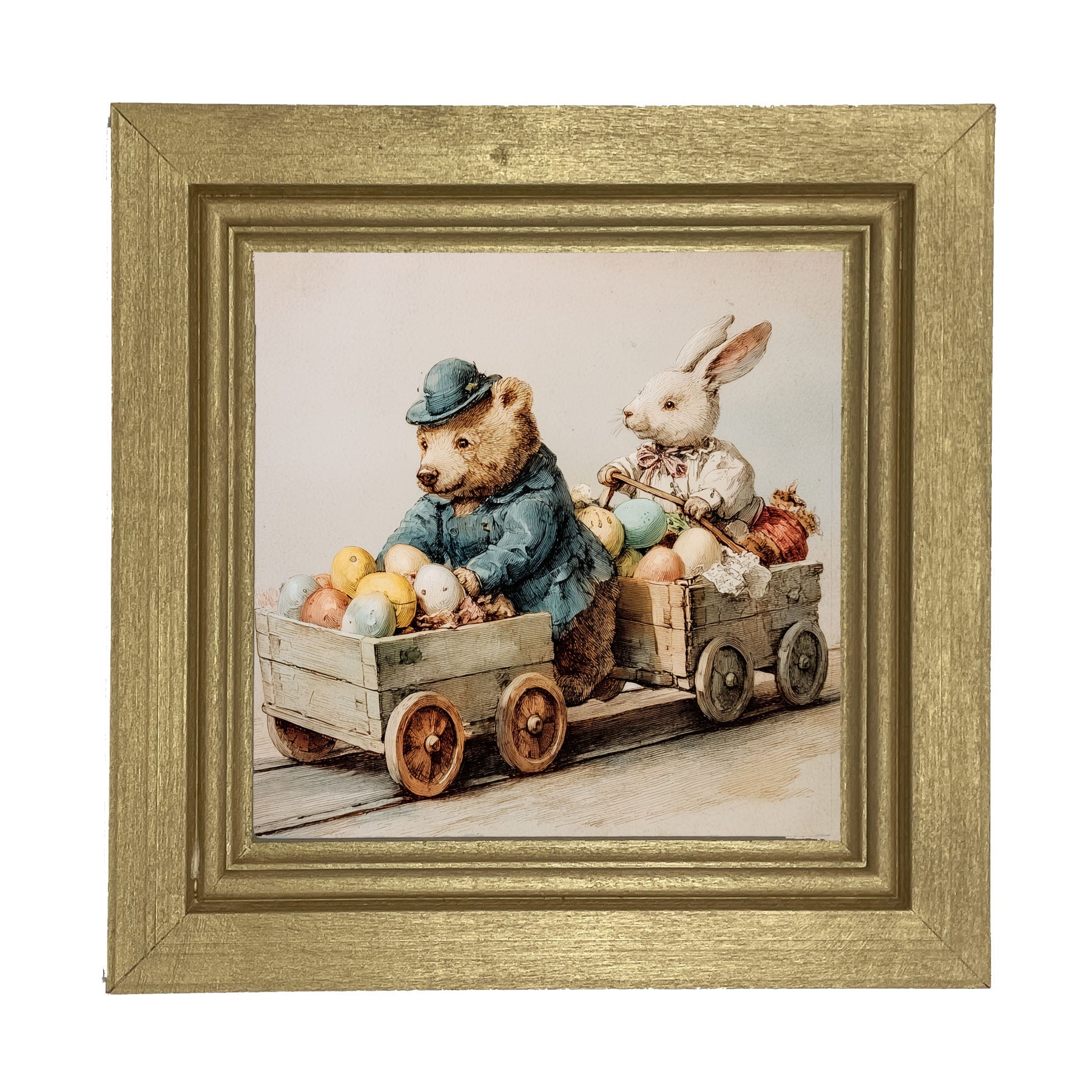 Easter Egg Delivery - Framed Art