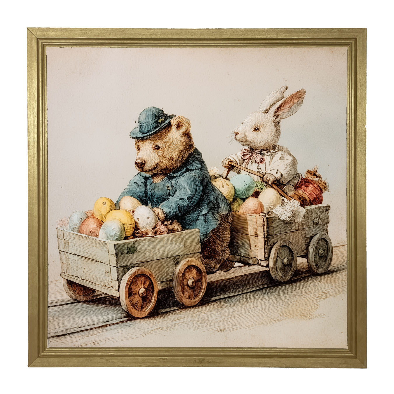 Easter Egg Delivery - Framed Art