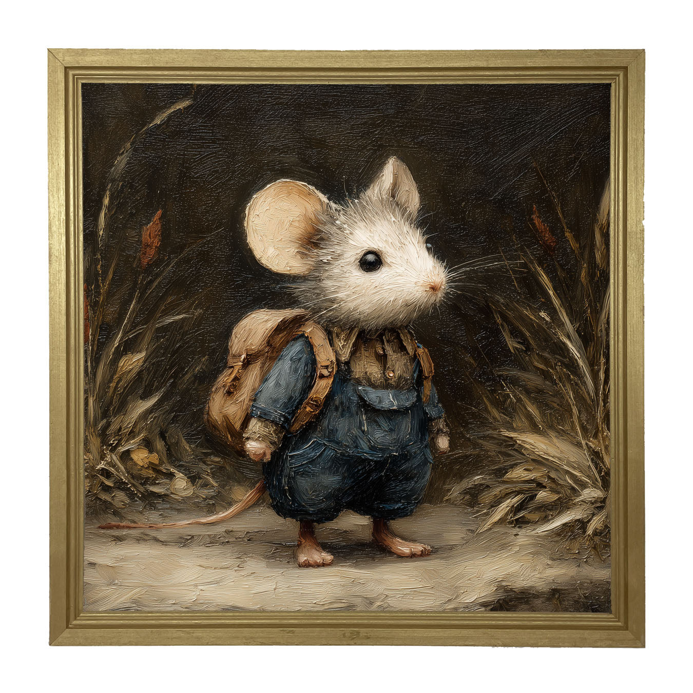 Country Friends - Harvey - Framed Art