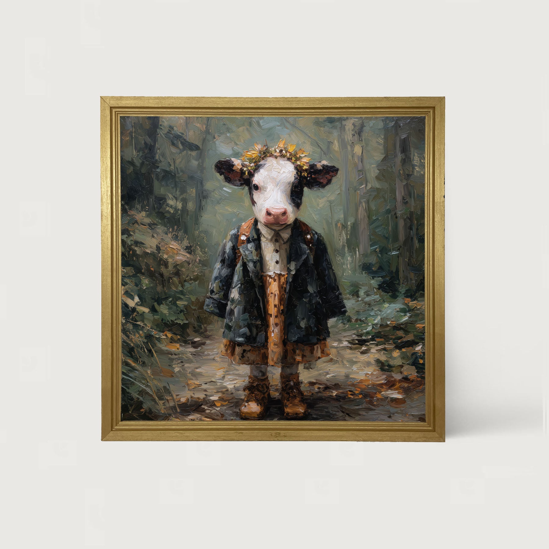 Country Friends - Dottie - Framed Art