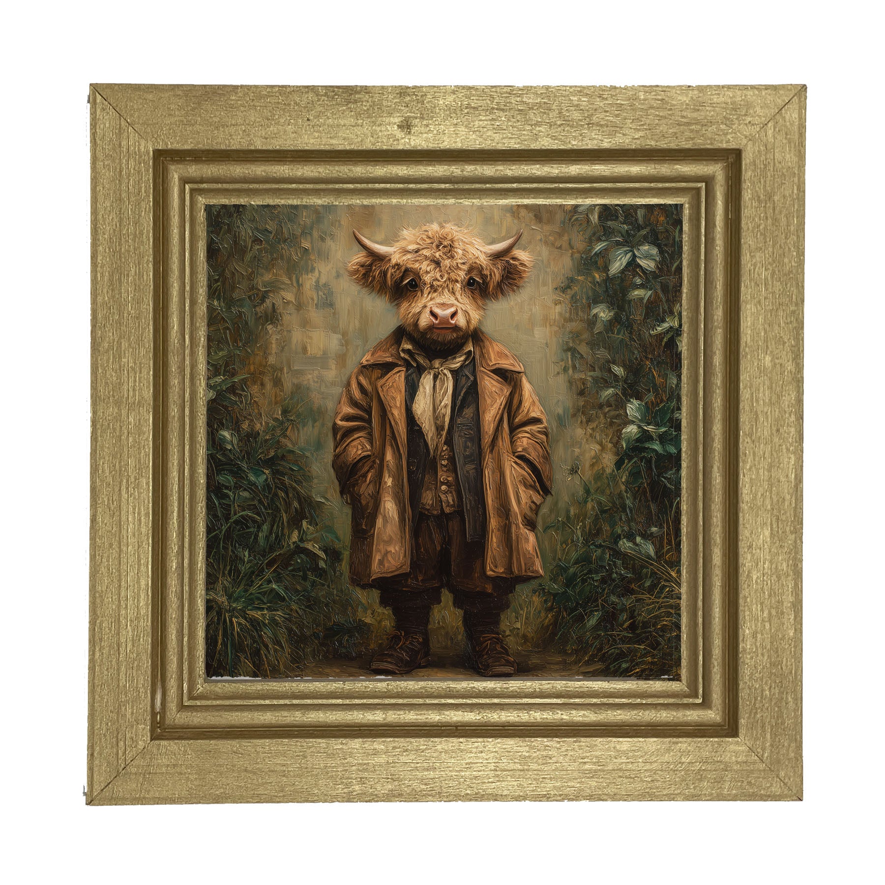 Country Friends - Theodore - Framed Art