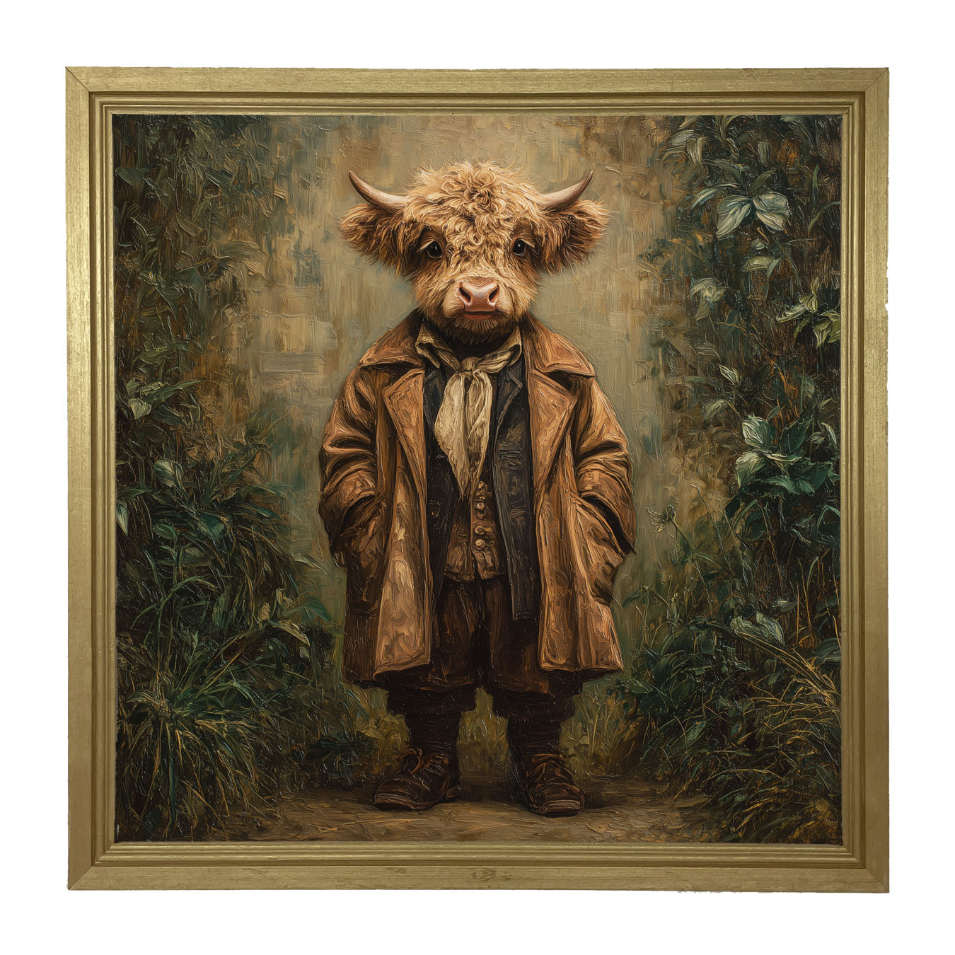Country Friends - Theodore - Framed Art