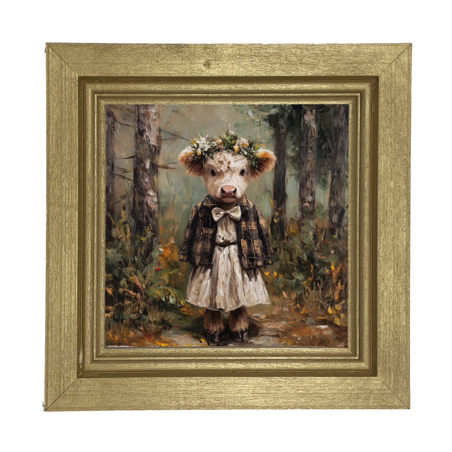 Country Friends - Maggie - Framed Art
