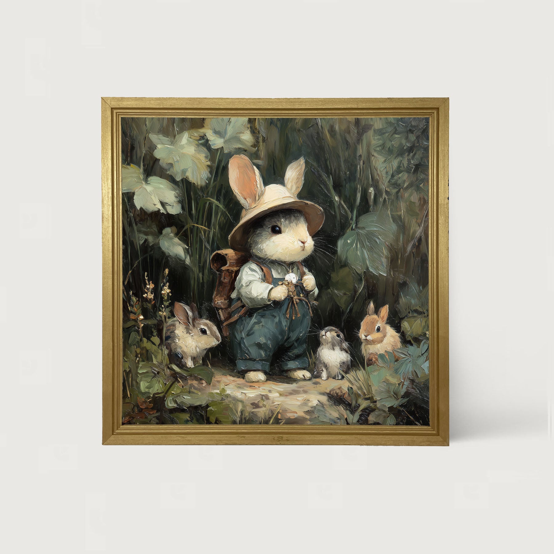 Country Friends - Quinn and Some Bunnies