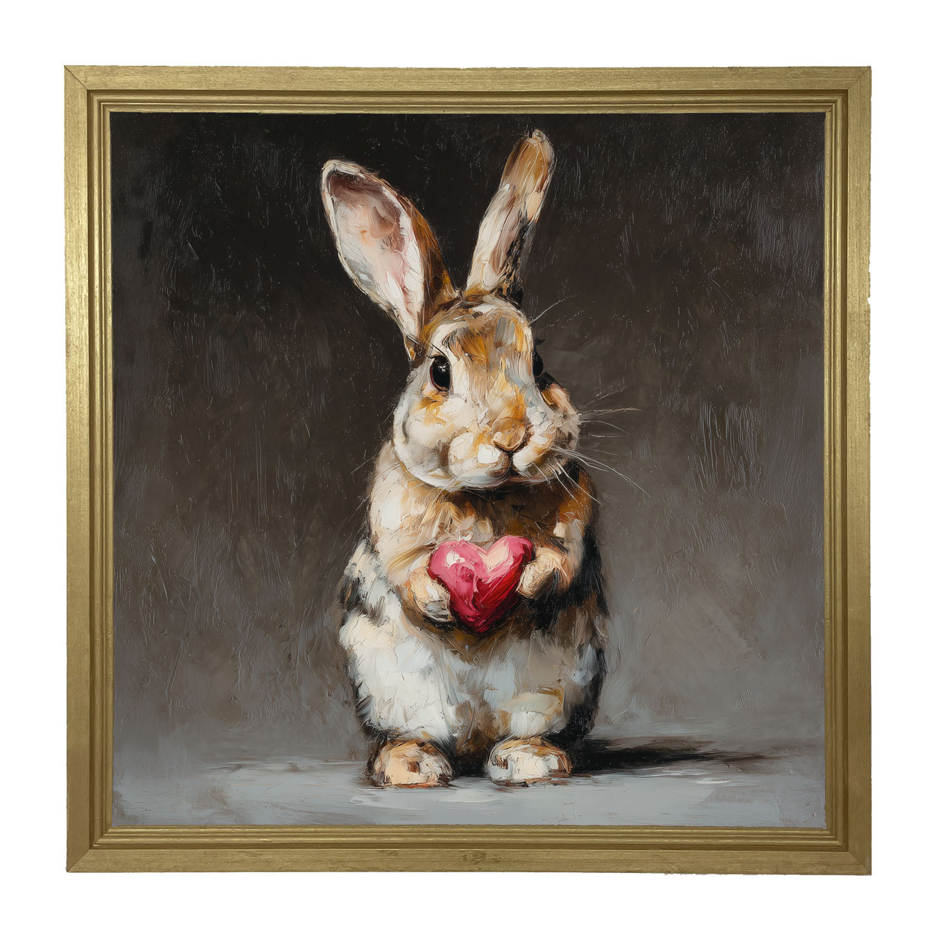 Holiday Bunny - Valentine's Day - Framed Art