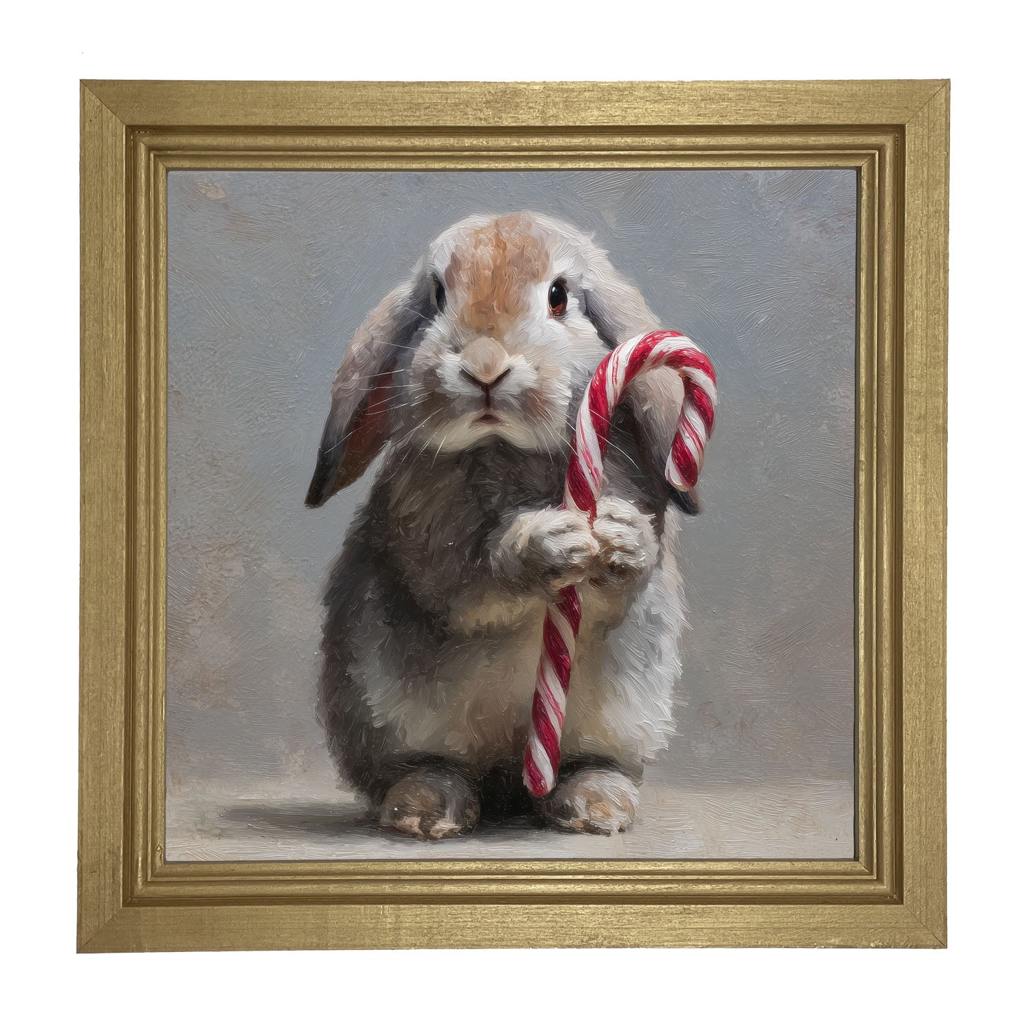 Holiday Bunny - Christmas - Framed Art