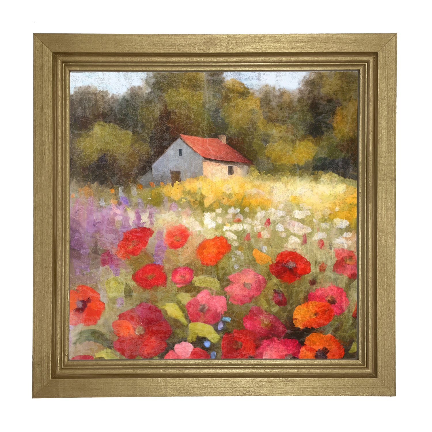 Farmside Flowers - Framed Art