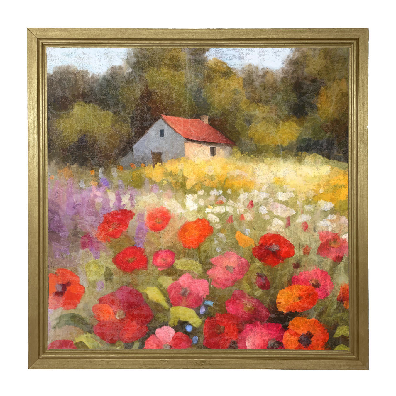 Farmside Flowers - Framed Art