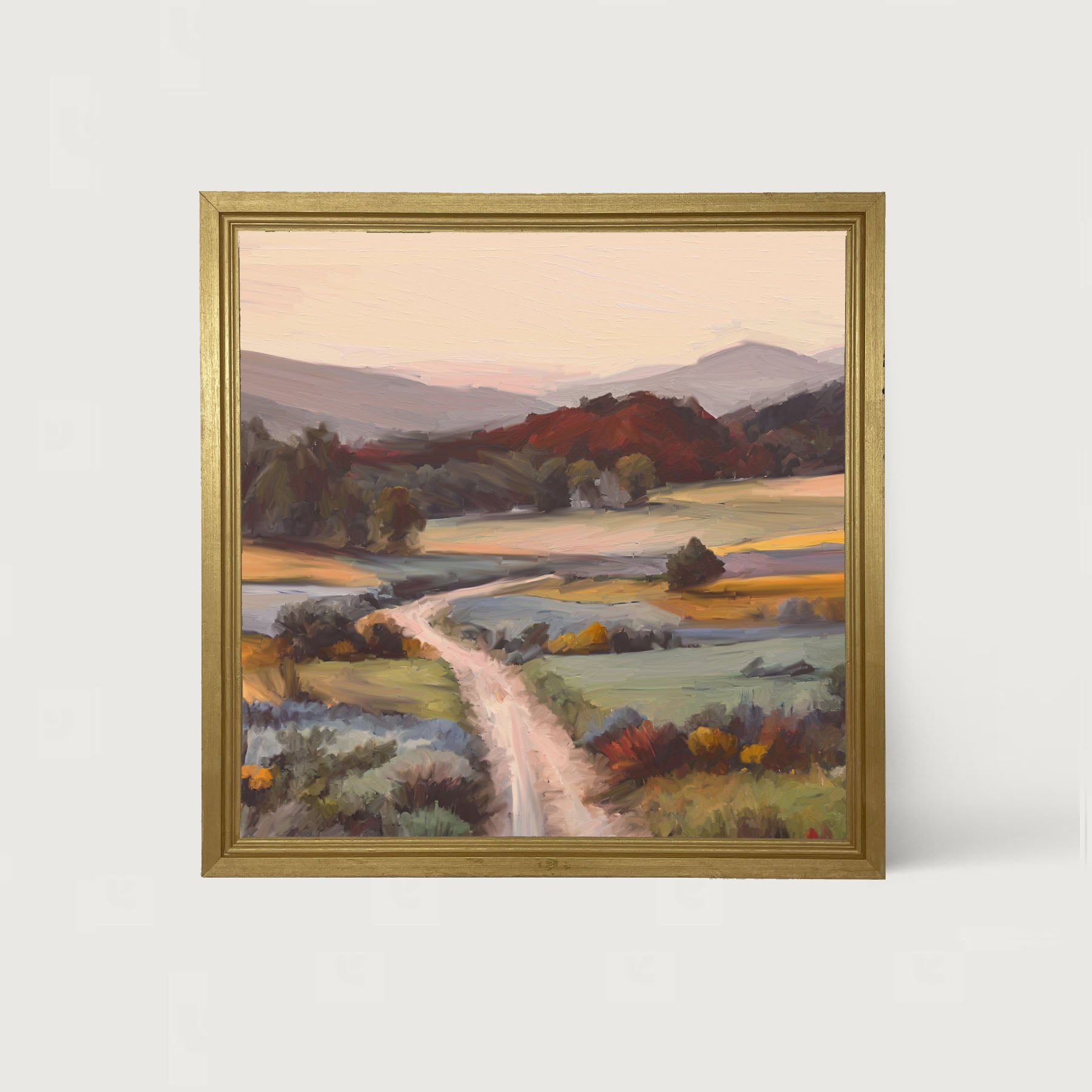 Country Road - Framed art