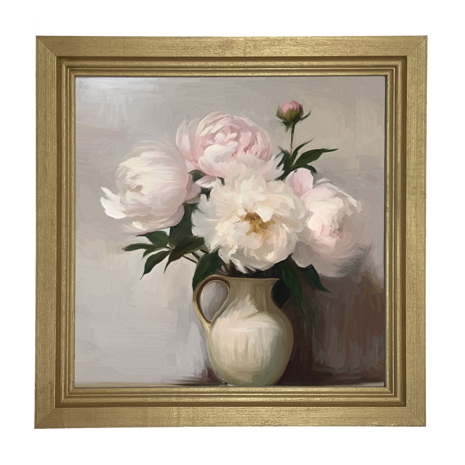 Bouquet of Peonies - Framed art