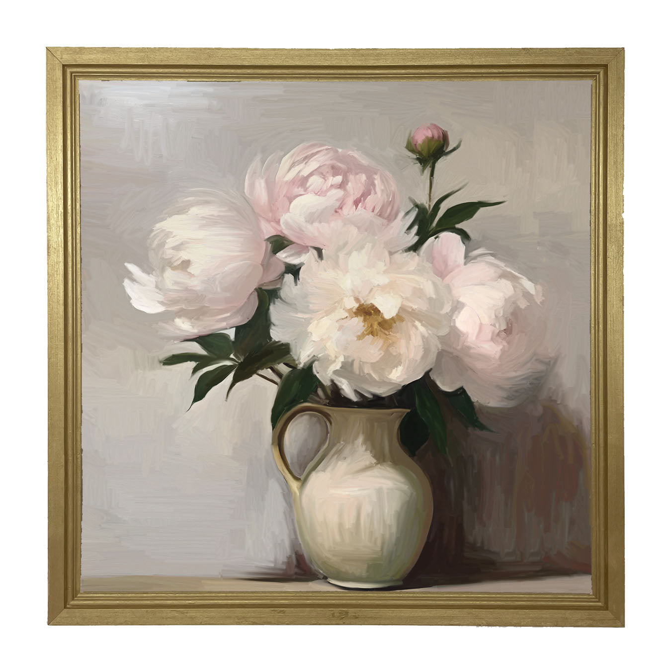 Bouquet of Peonies - Framed art