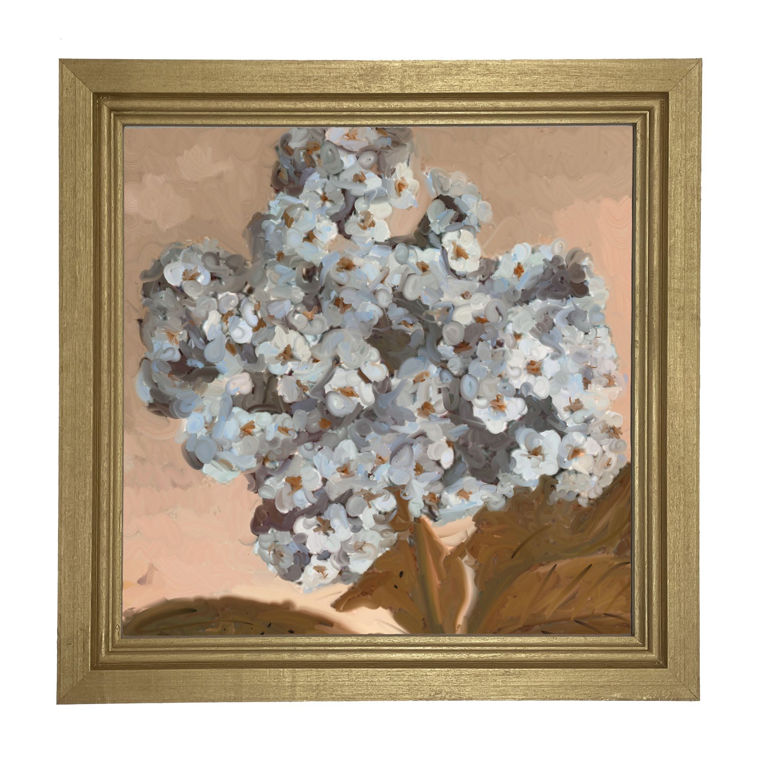 Blue Lilac - Framed art