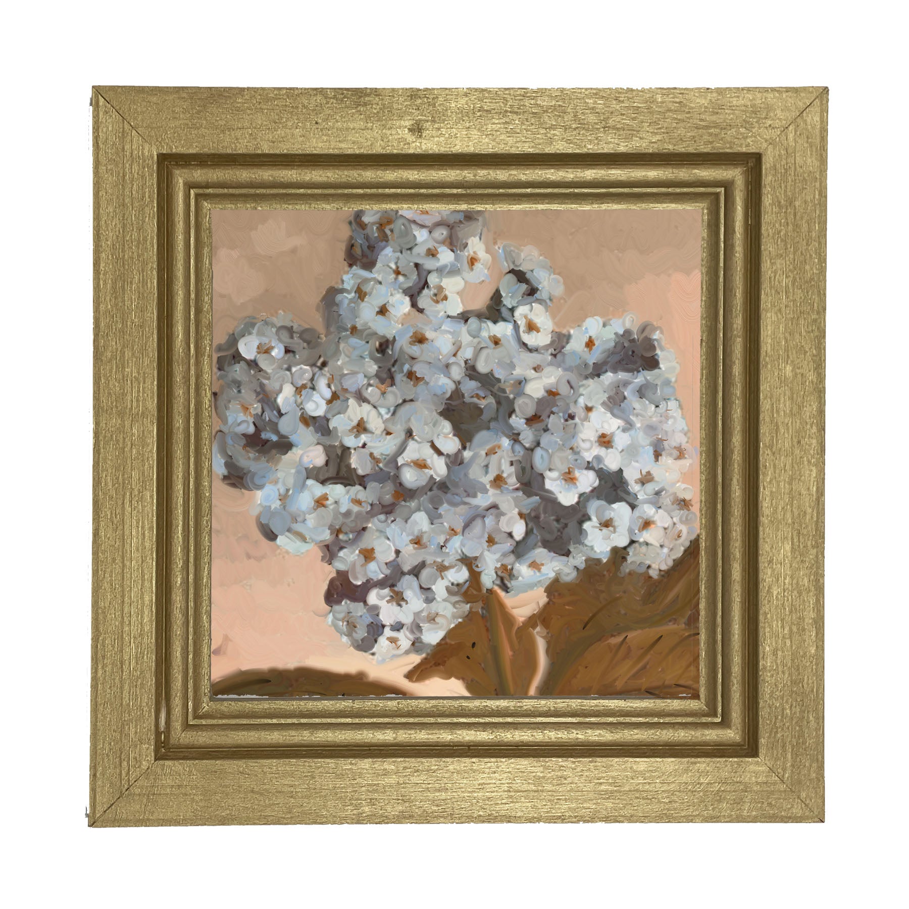 Blue Lilac - Framed art