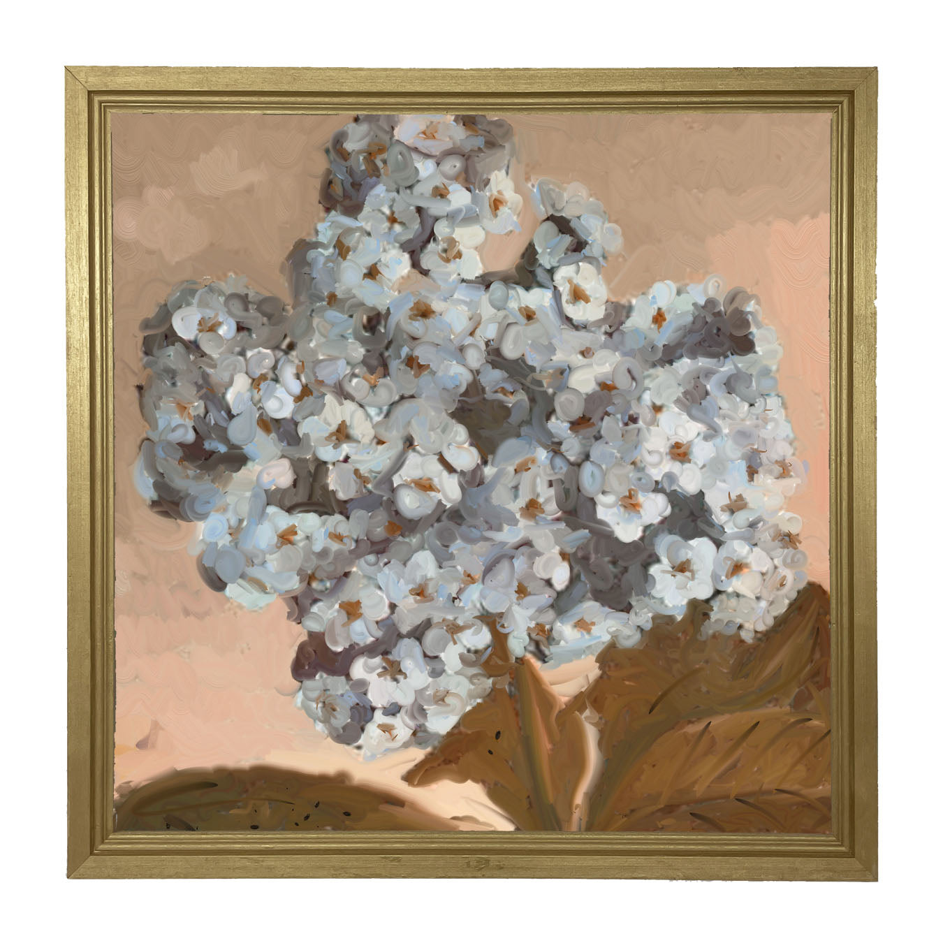 Blue Lilac - Framed art