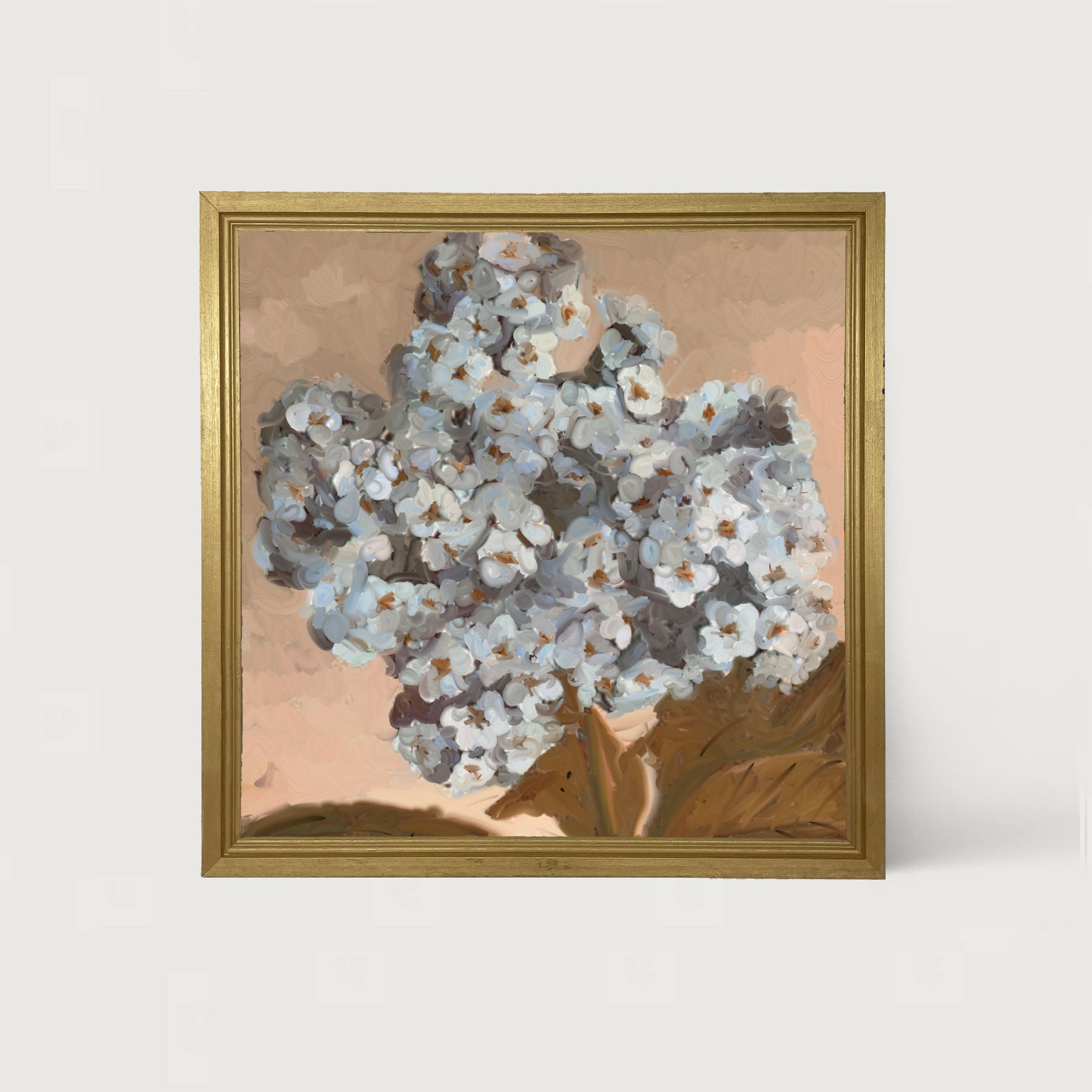 Blue Lilac - Framed art