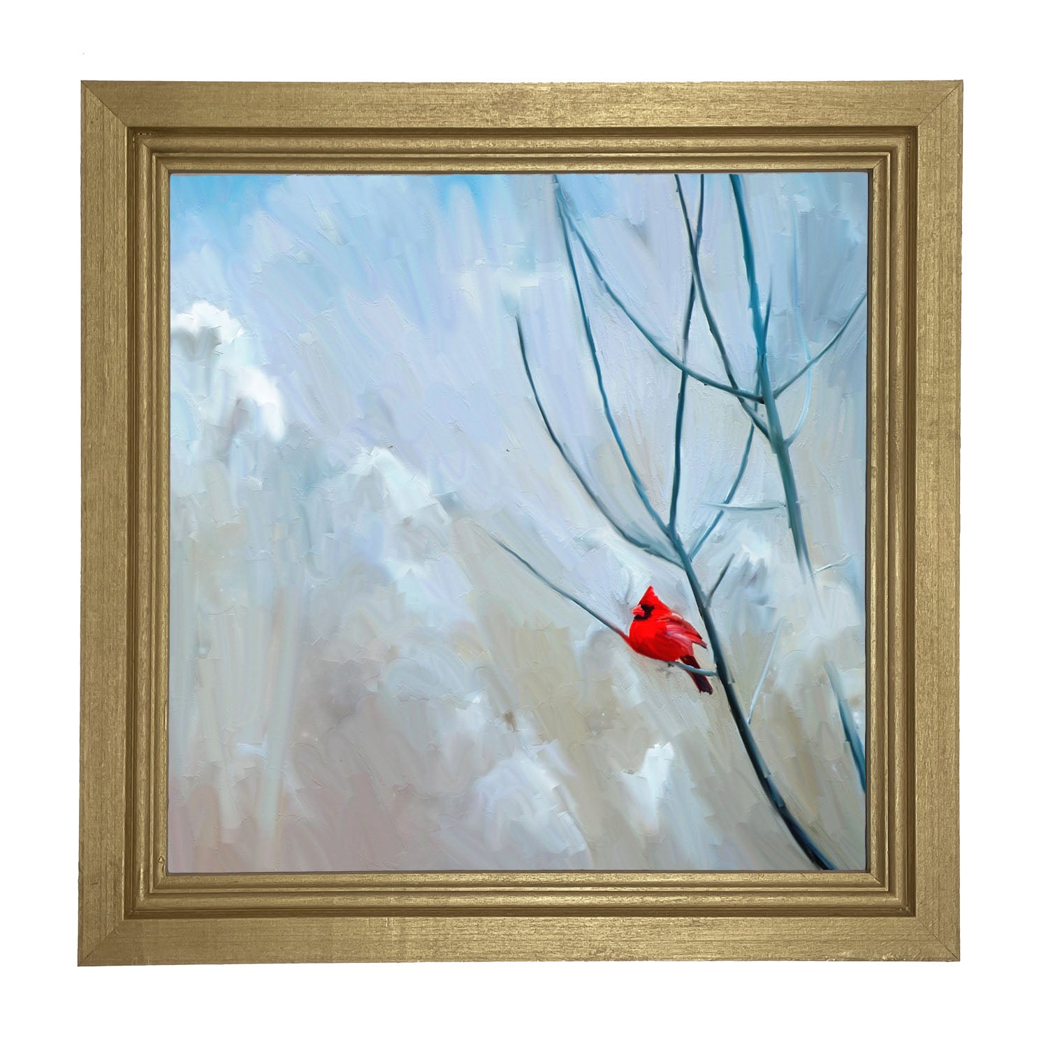 Winter Cardinal- Framed art