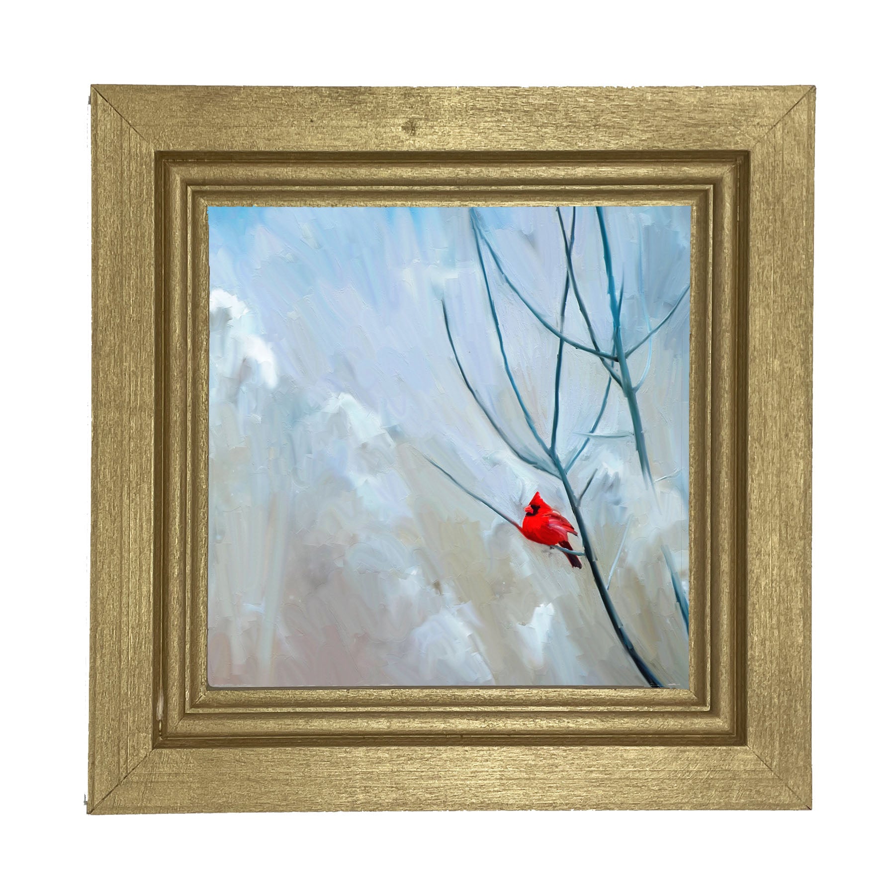 Winter Cardinal- Framed art