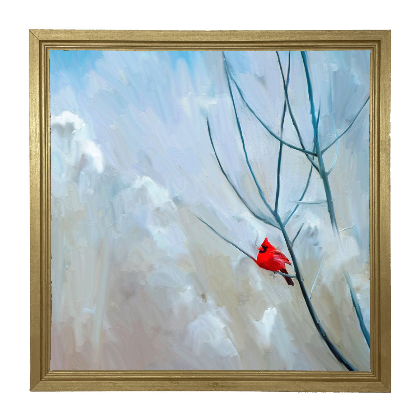 Winter Cardinal- Framed art